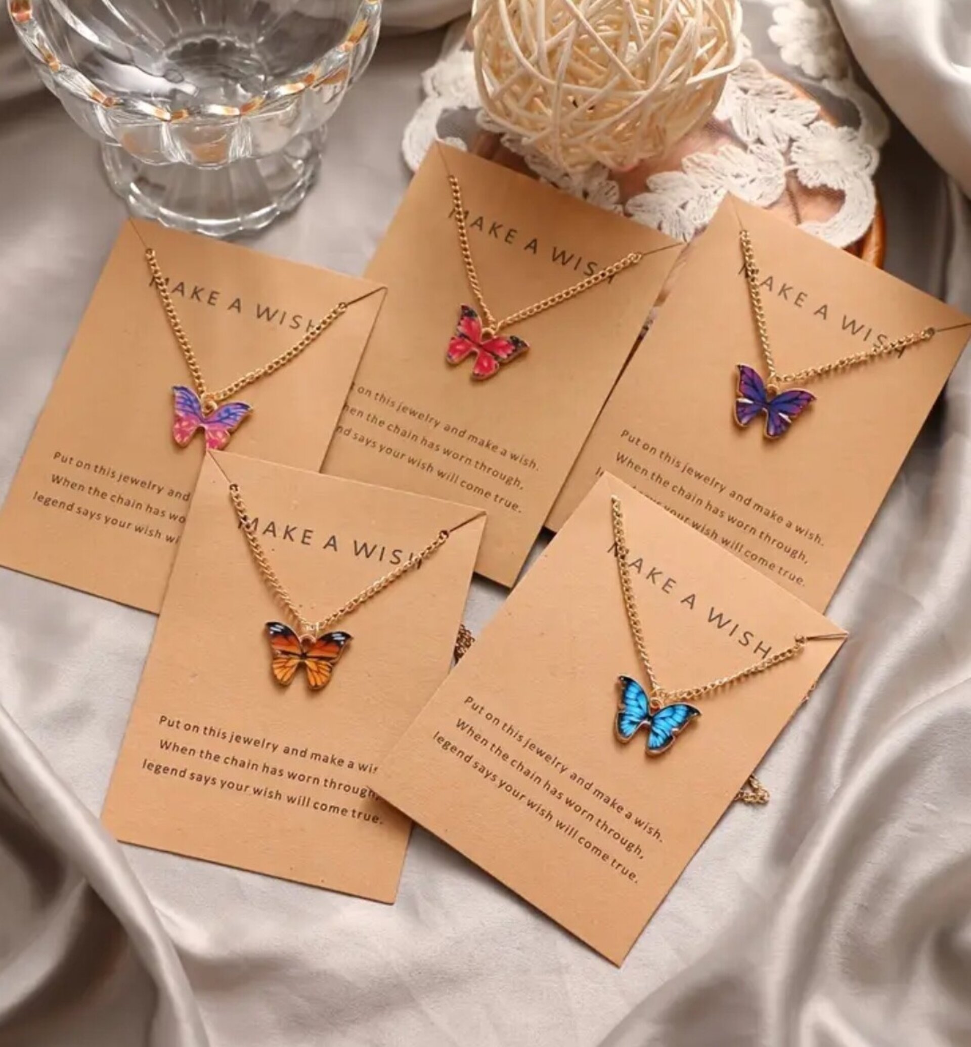 Collar Mariposa Colores - 2