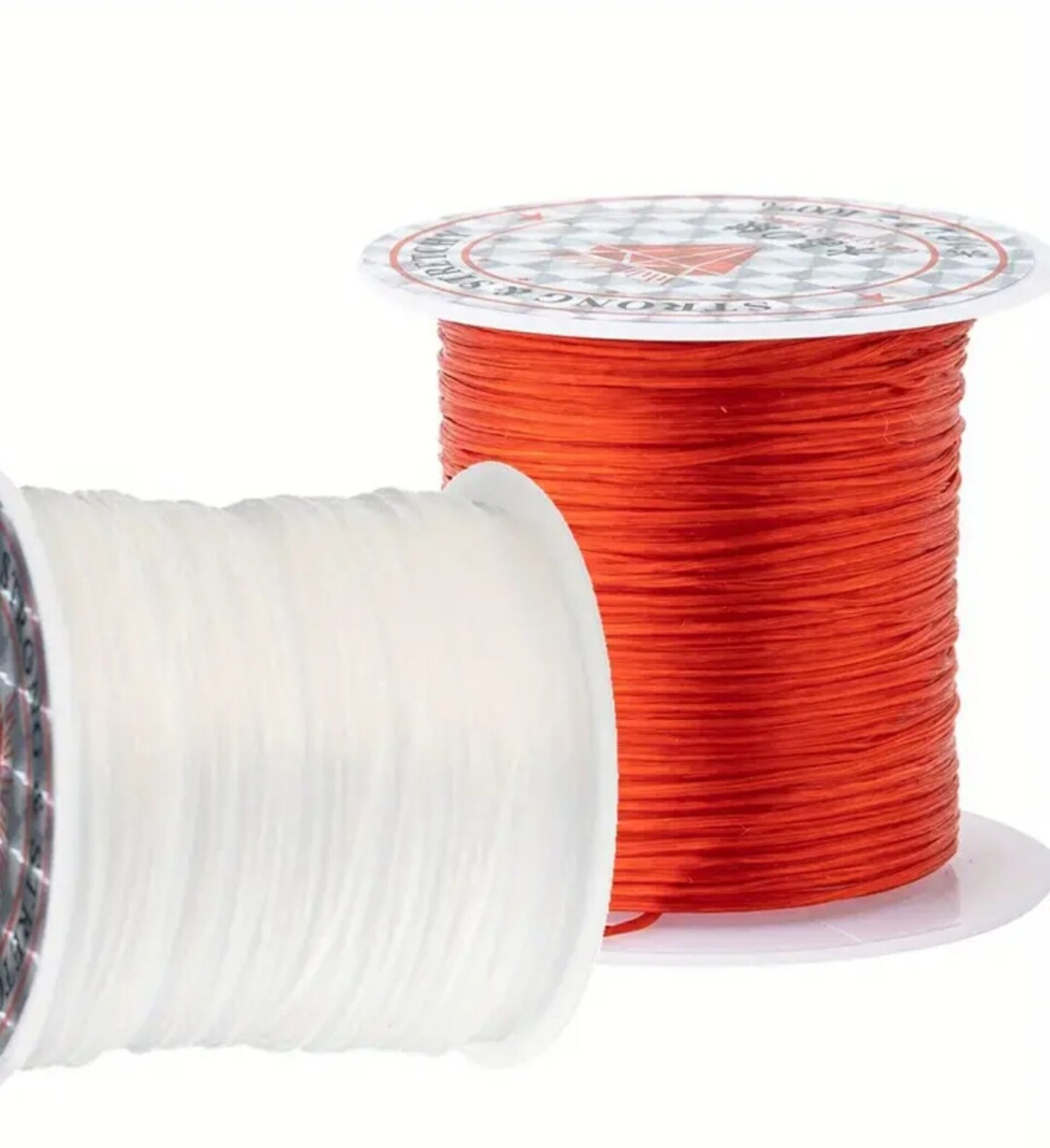 10 Metros Cuerda Elástica Roja 0,8 - 2