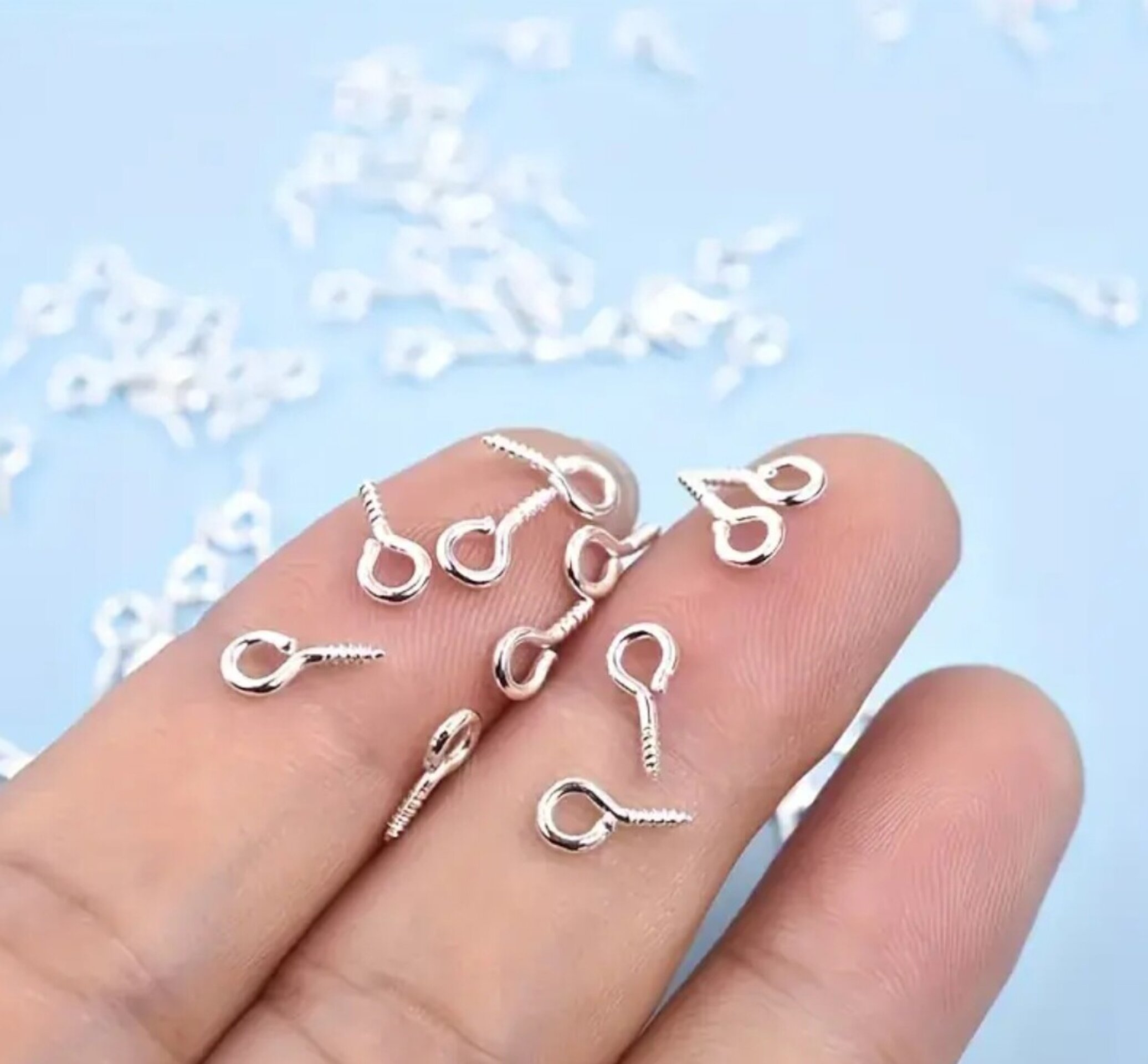 Tornillo Ojo Plata - 3