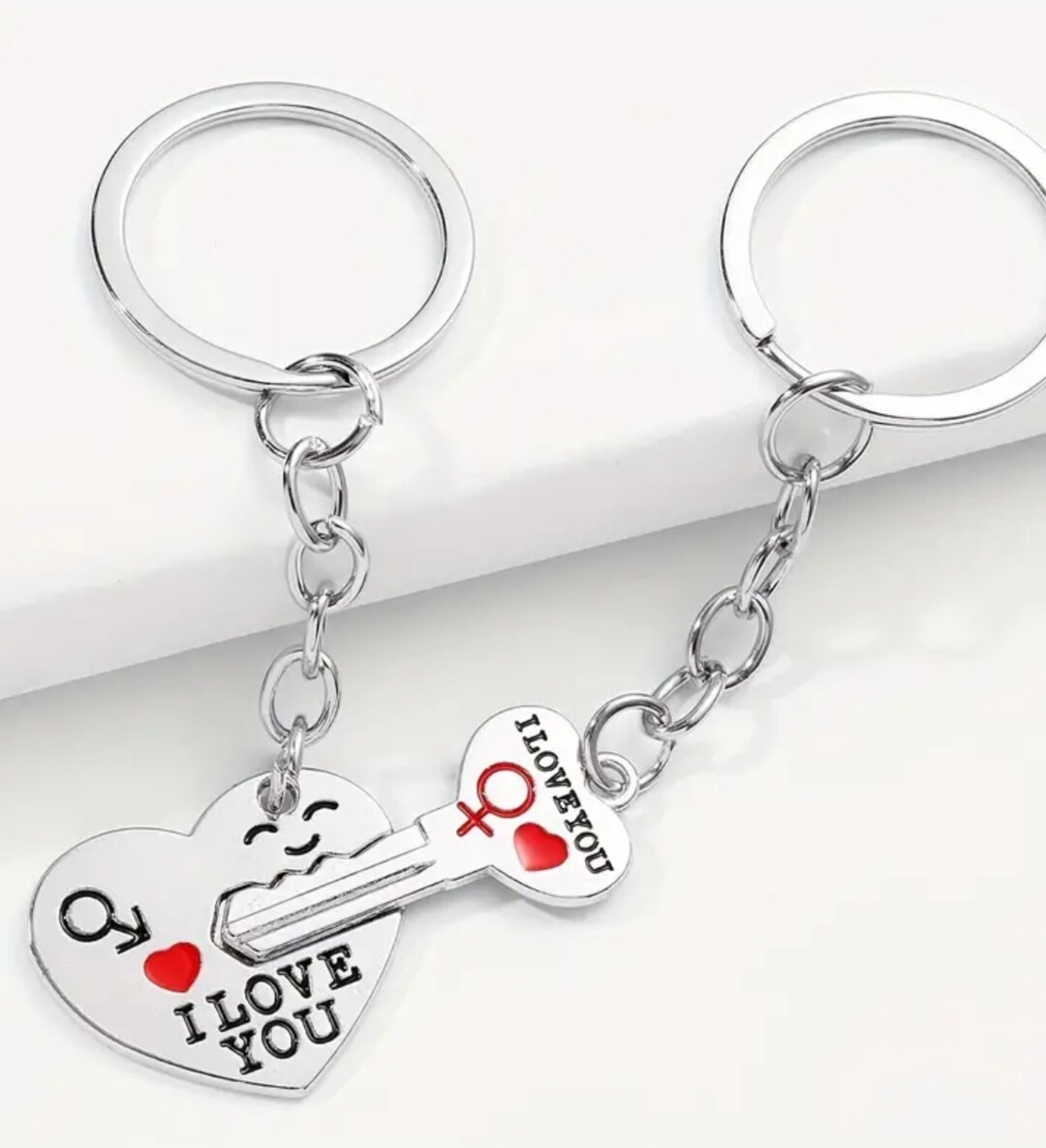 Llavero I Love You Plata - 5