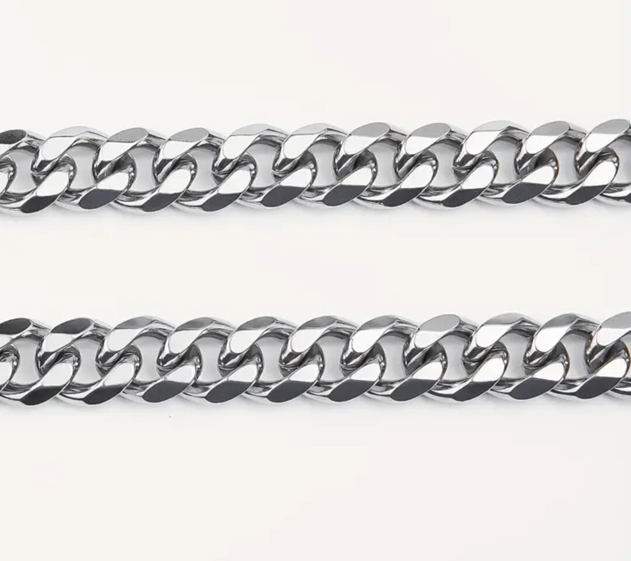 Pulseras Acero inoxidable Cubano - 4