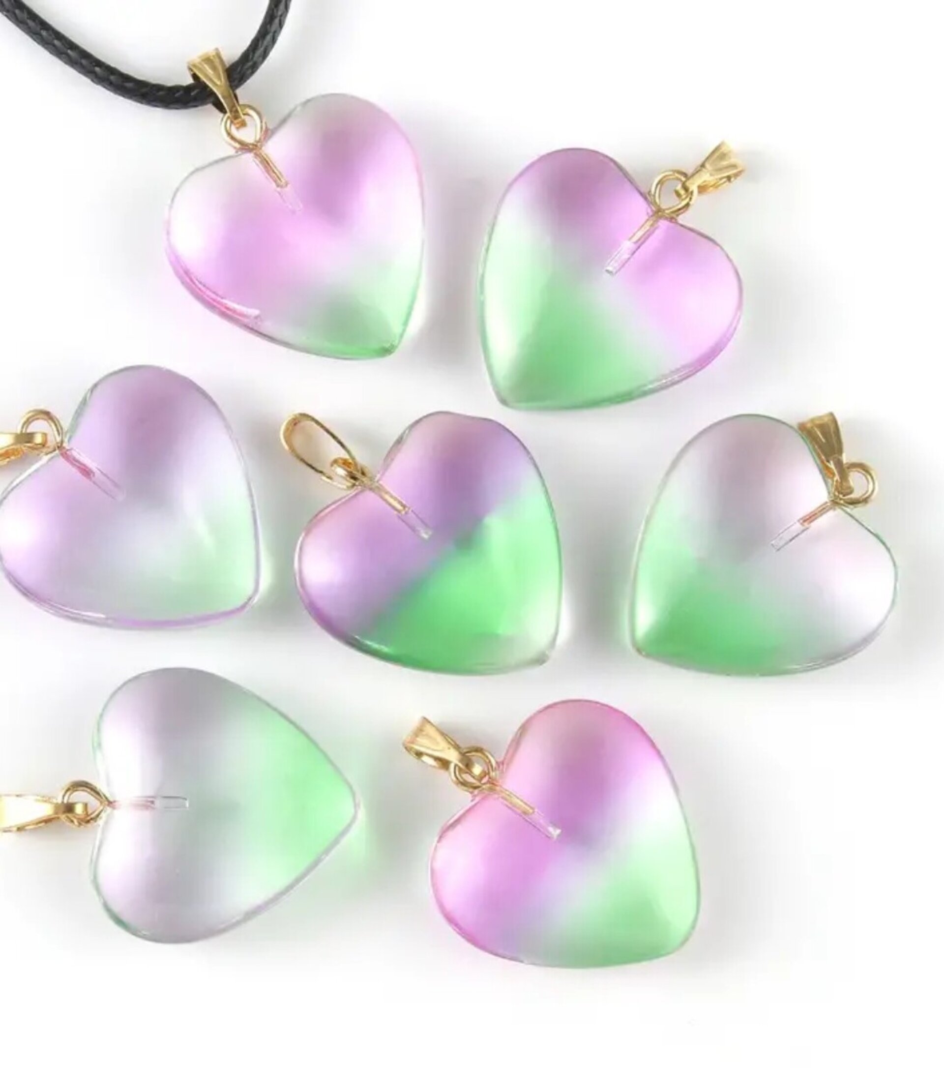 Colgantes De Corazones Premium - 9