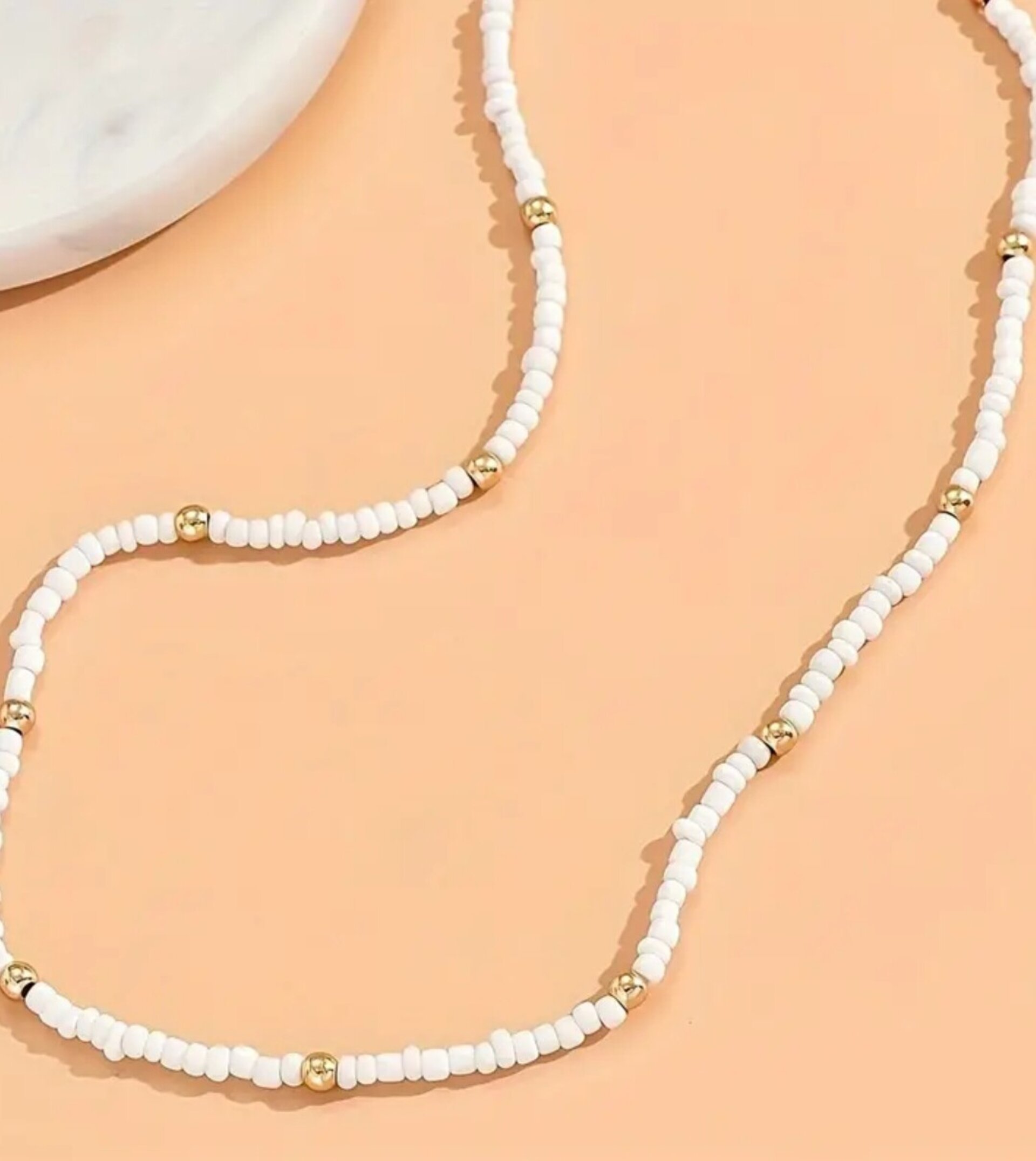 Collar Valeria  Blanco - 3