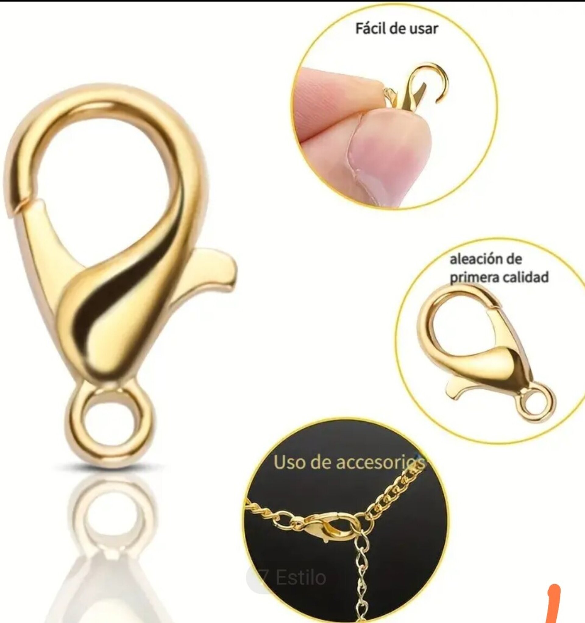 3 Cierres De Langosta Plata - 3