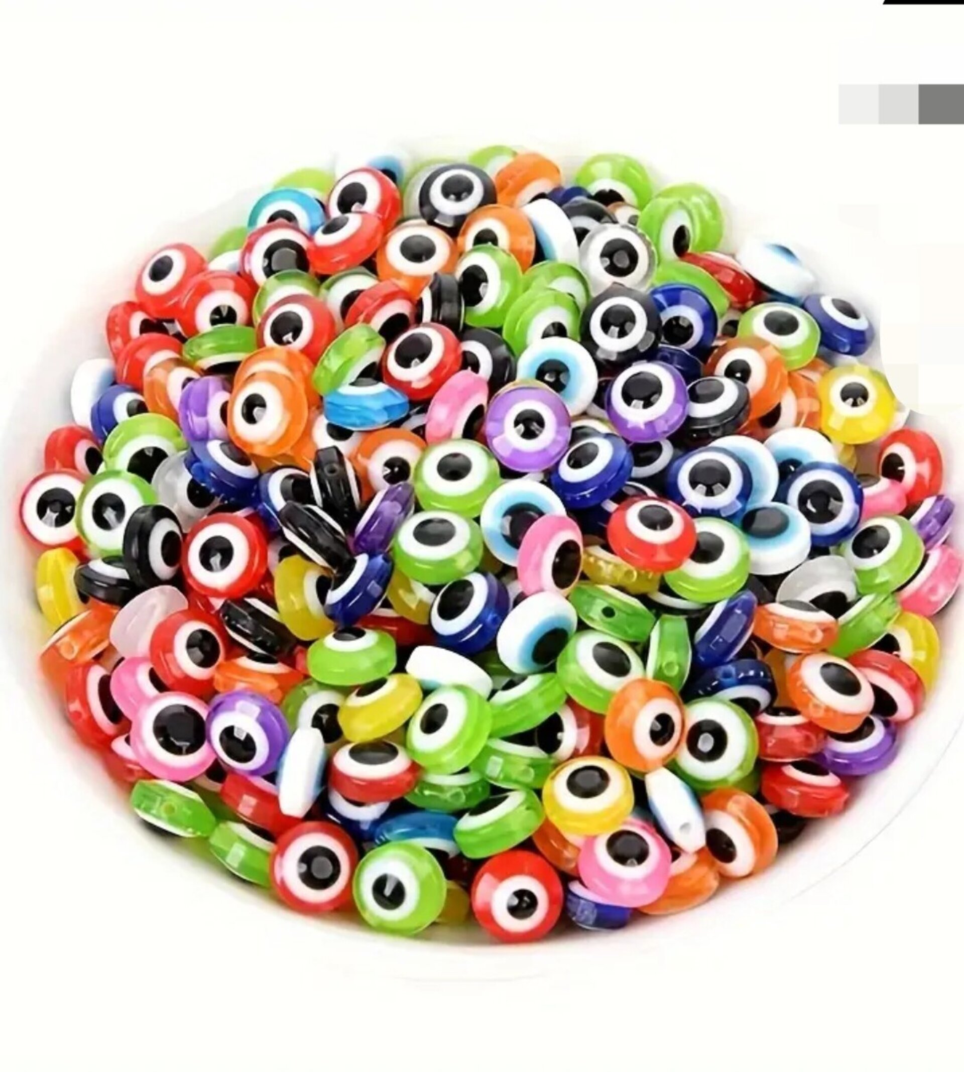 Colgante De Ojo Colorido 8Mm - 3