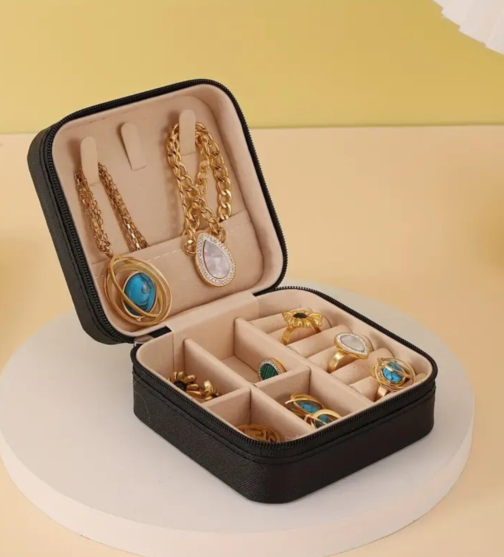 Joyero Negro Splash - 9