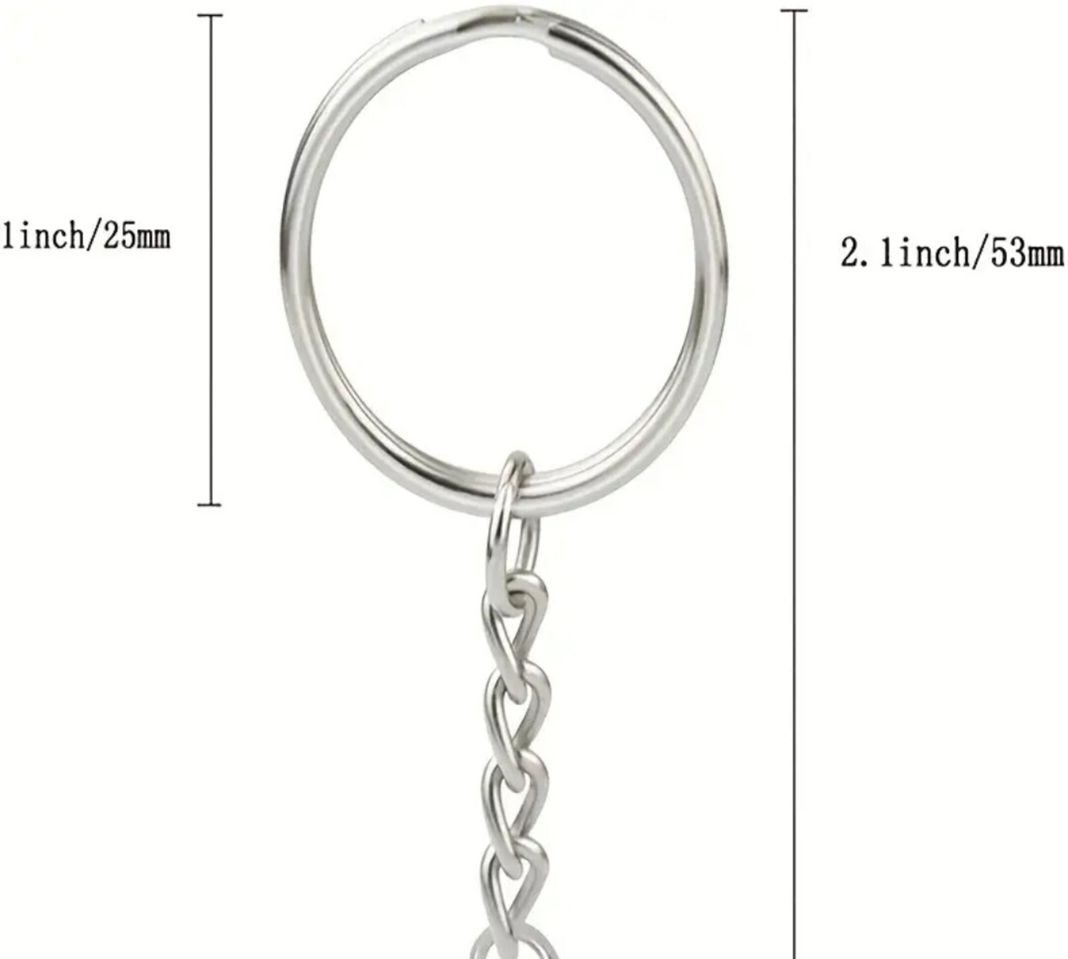 Llavero Dividido De Metal - 4