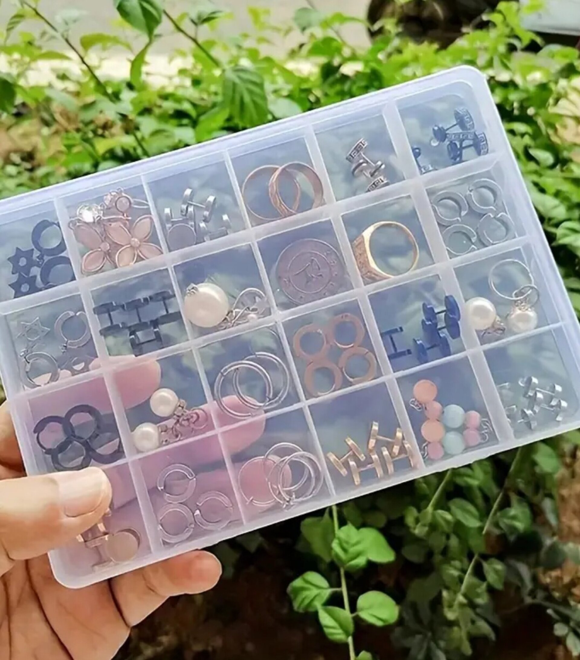 Caja De Almacenamiento 28 Cuadrículas Fija - 3