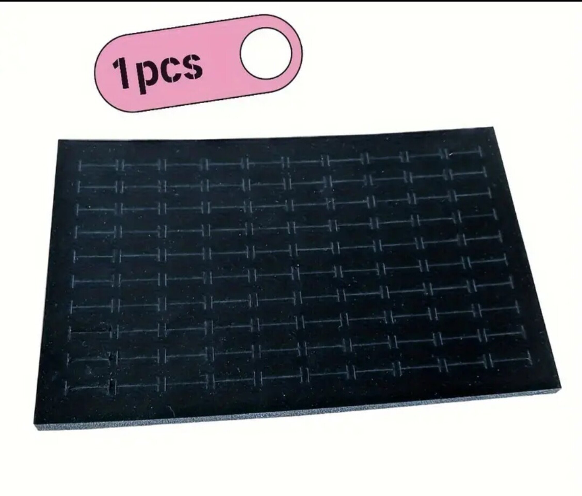 Soporte Exhibición Anillos Negro - 4