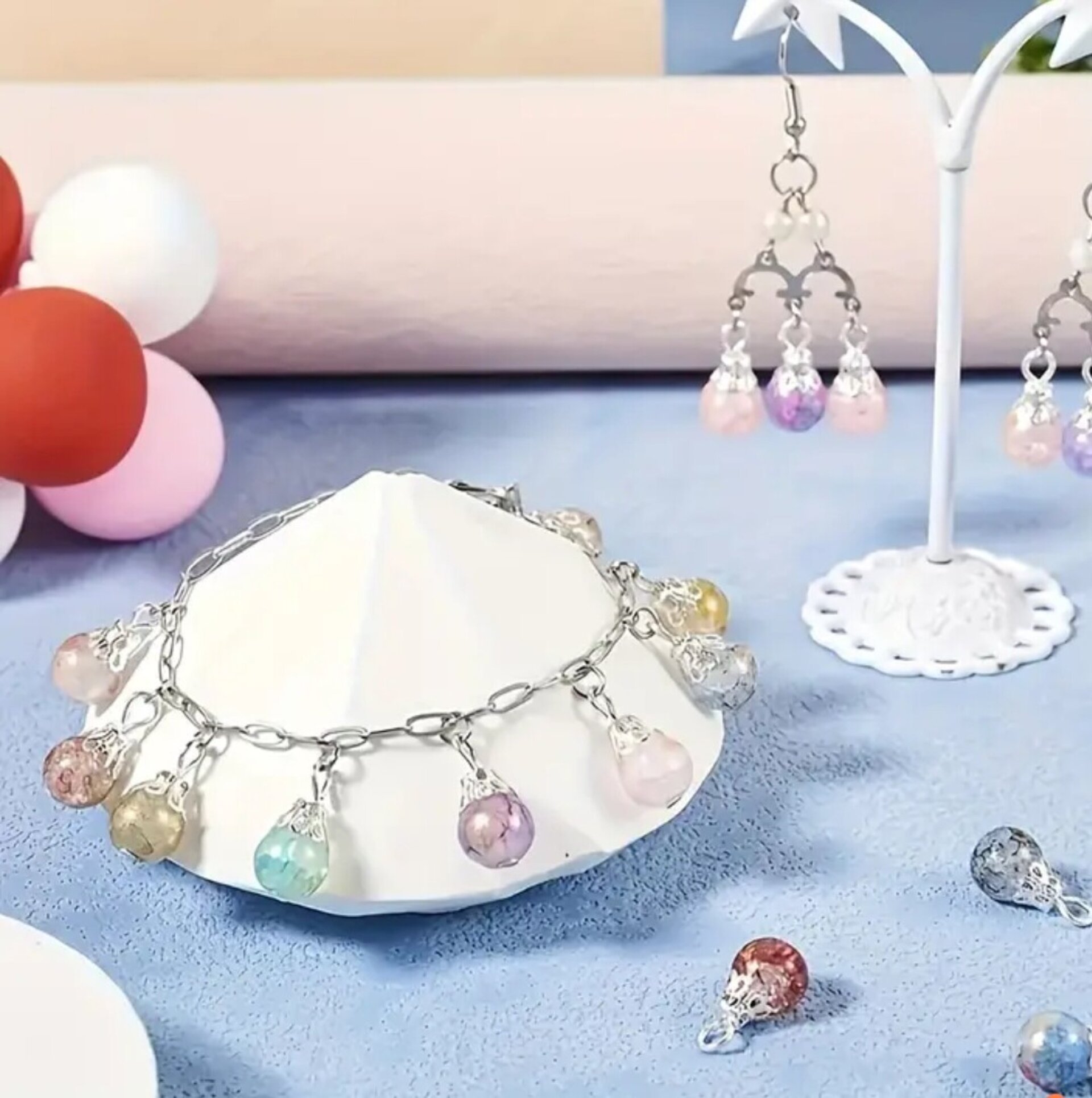 Colgantes Vidrio Colores 2x1€ - 4