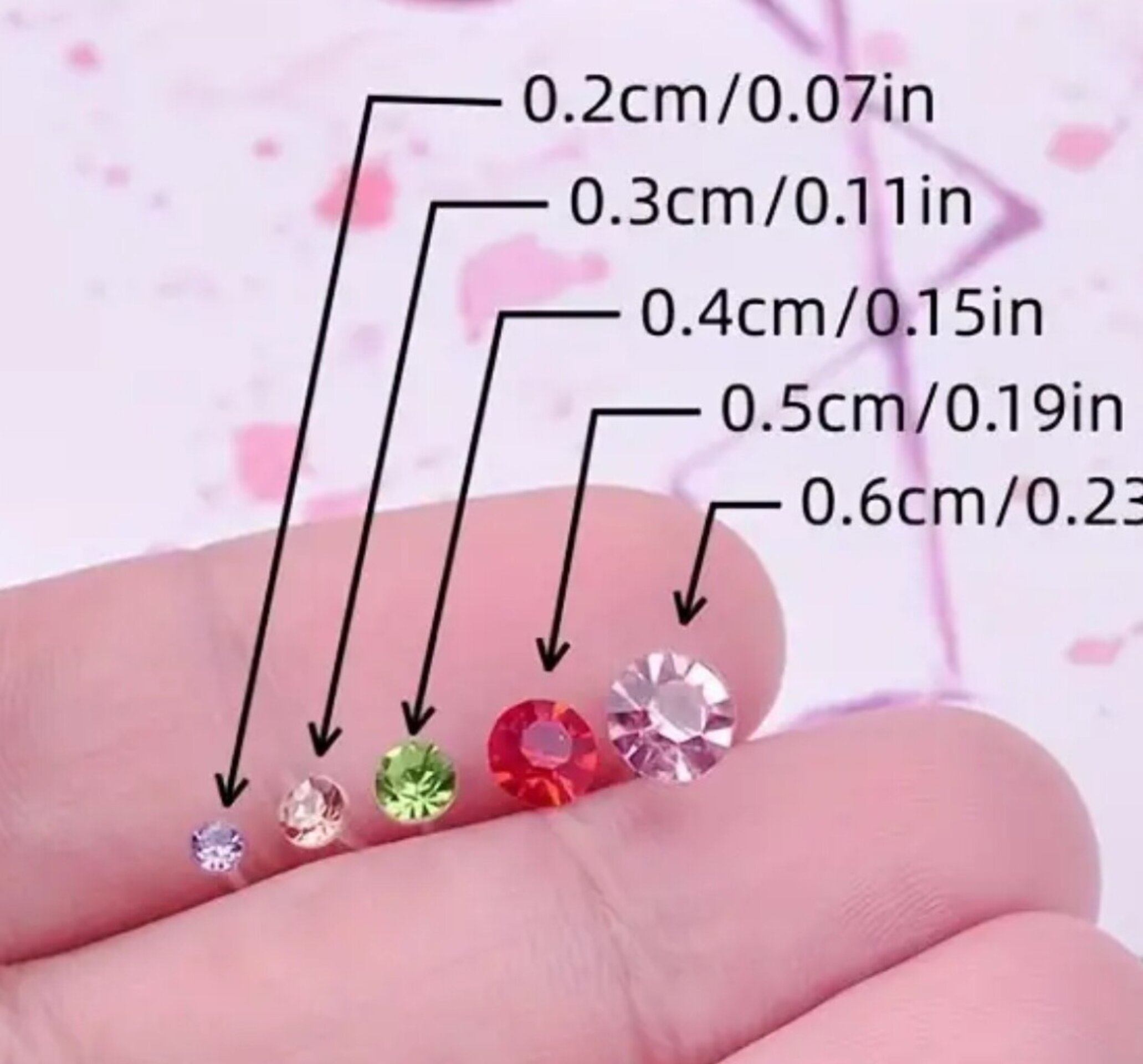 Pendientes Fashion Multicolor 5mm - 2