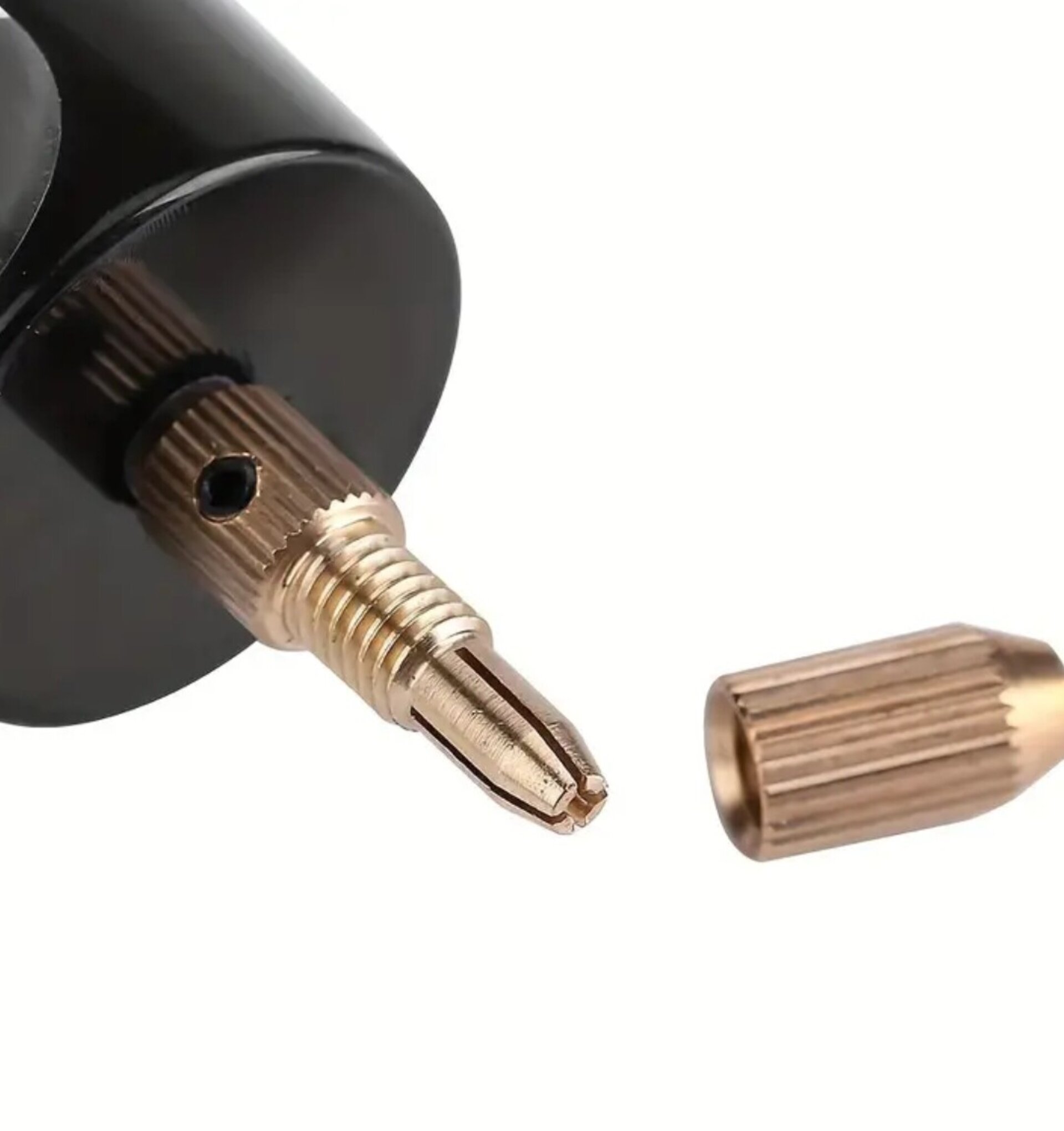 Mini Micro Taladro Eléctrico Portátil Negro - 4