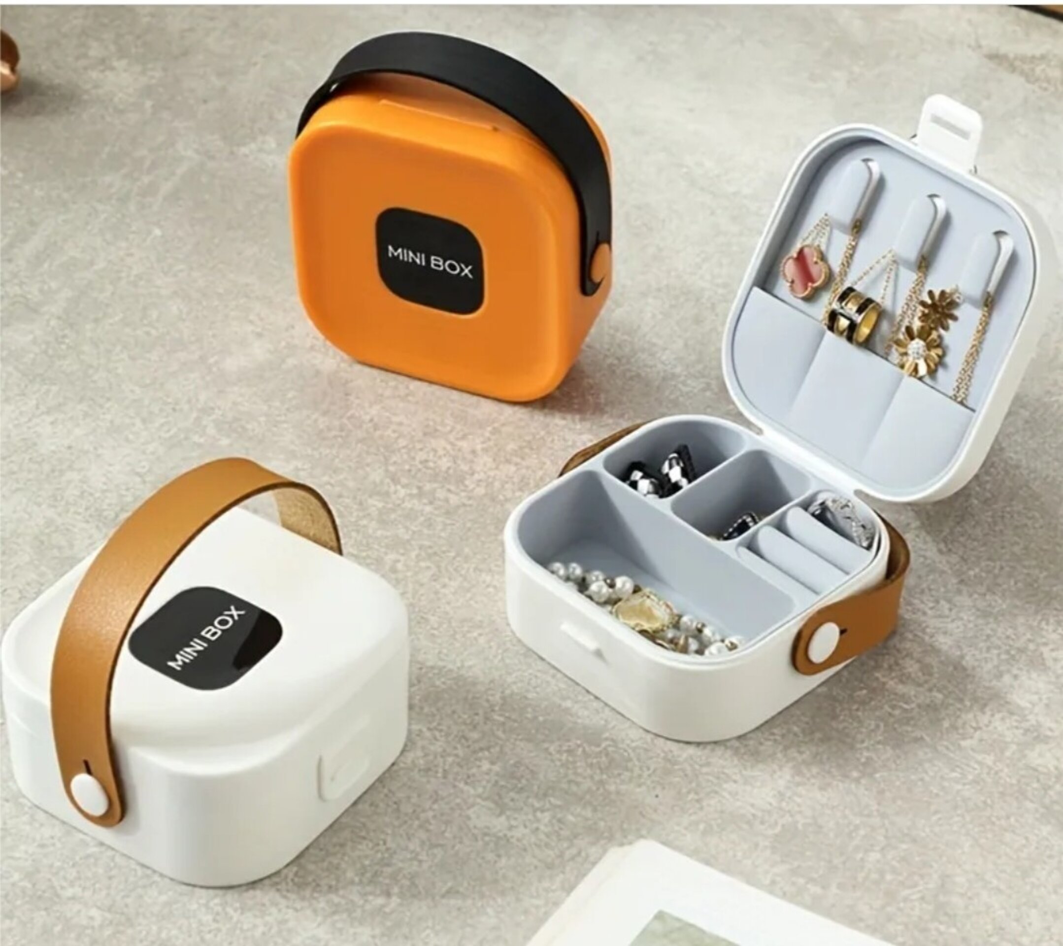 Joyero Mini Box Naranja - 7