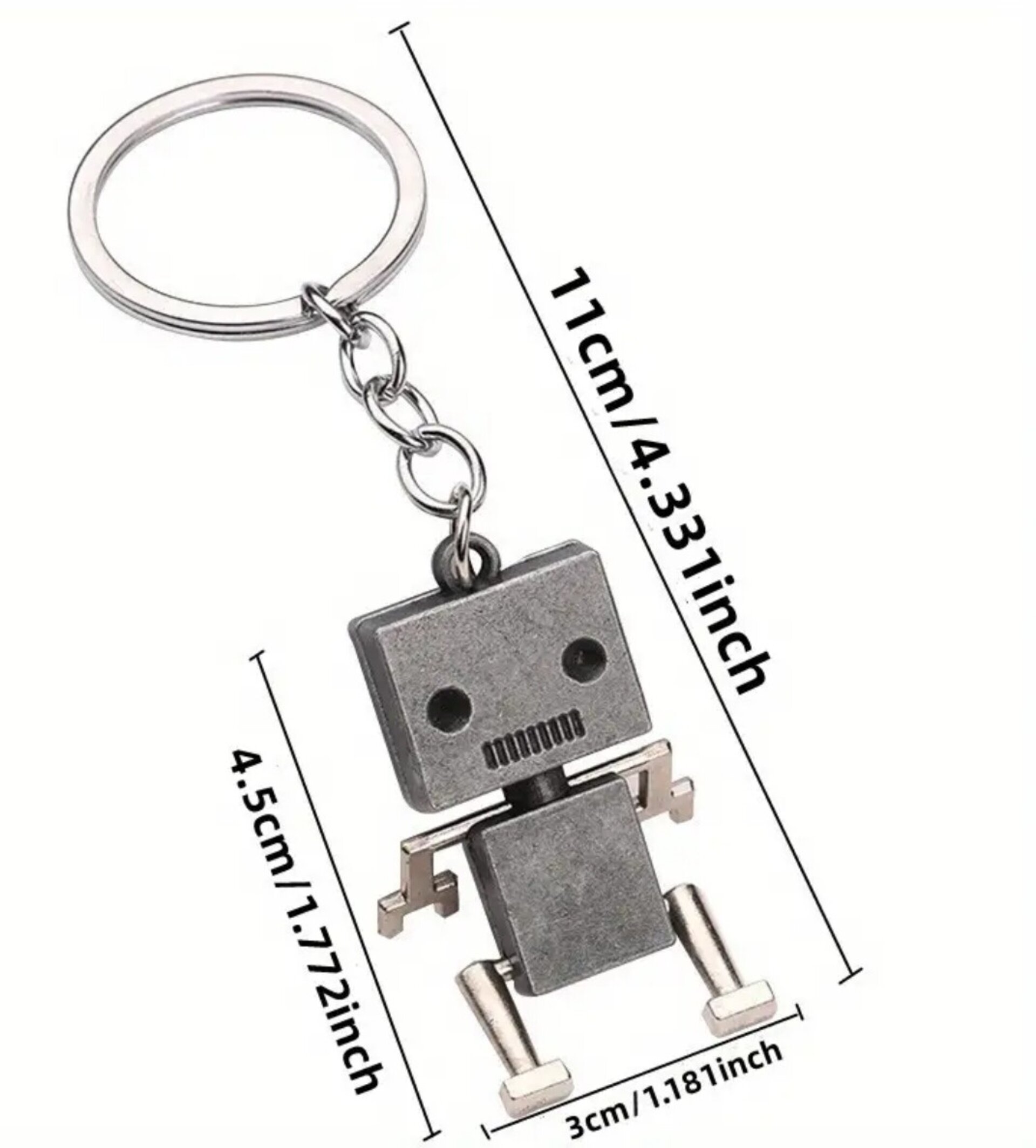 Llavero Yo Robot Rojizo - 3