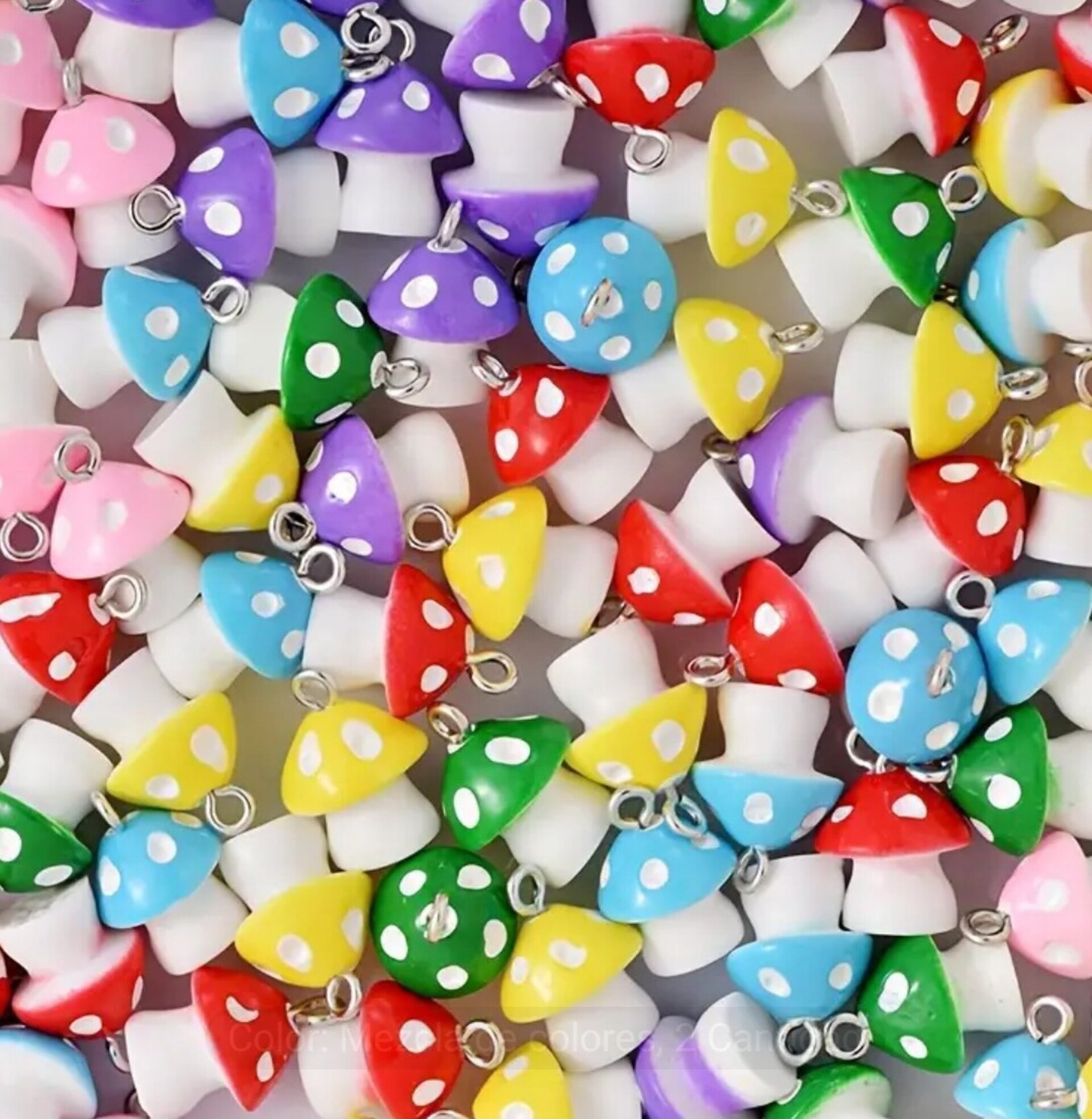 Colgantes De Setas Multicolor - 7