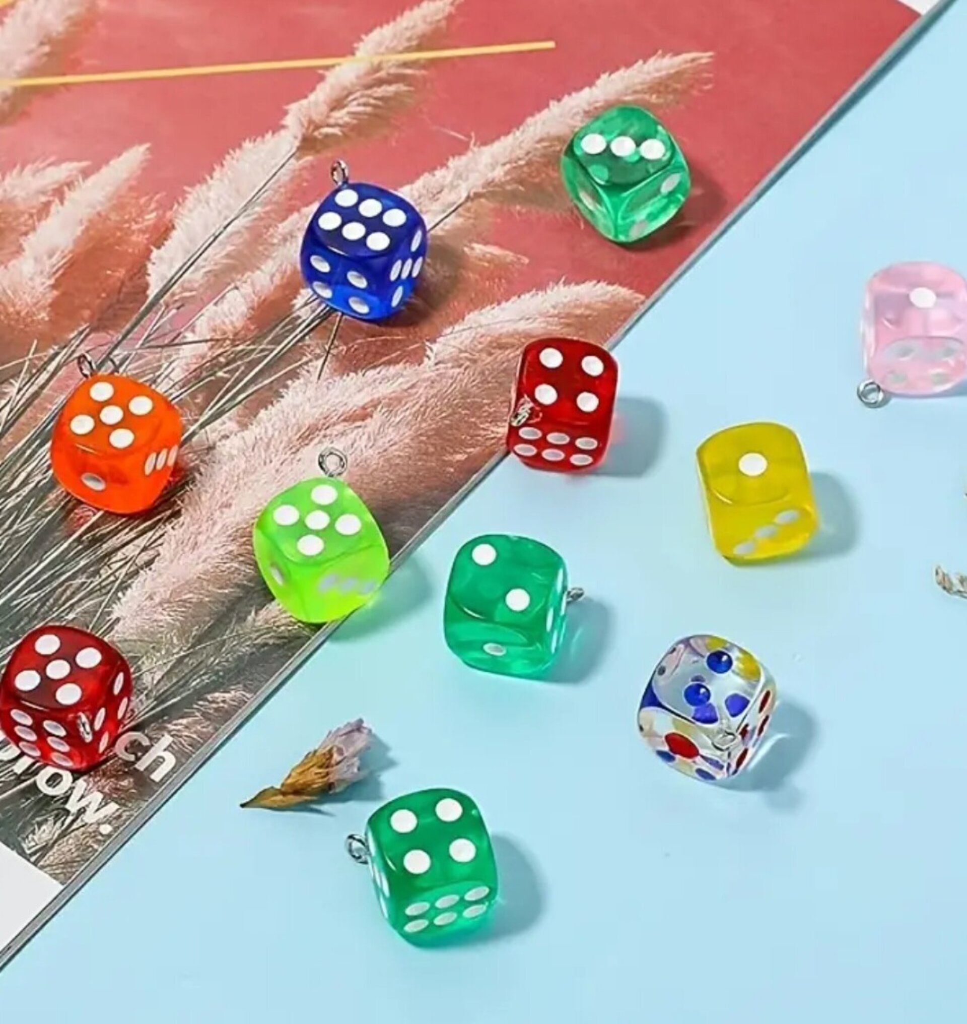 Colgante Dado Llavero Y Otros 14mm - 3