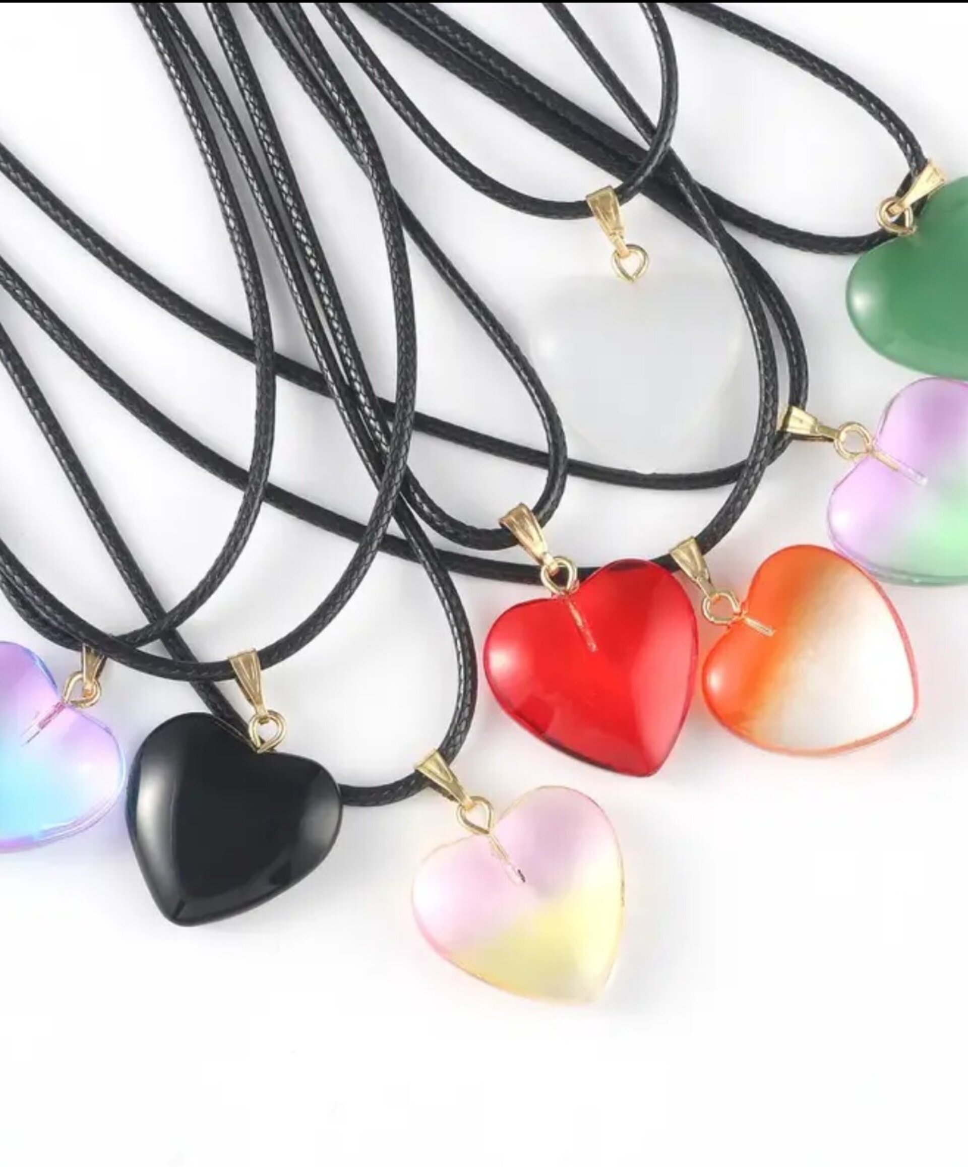 Colgantes De Corazones - 5