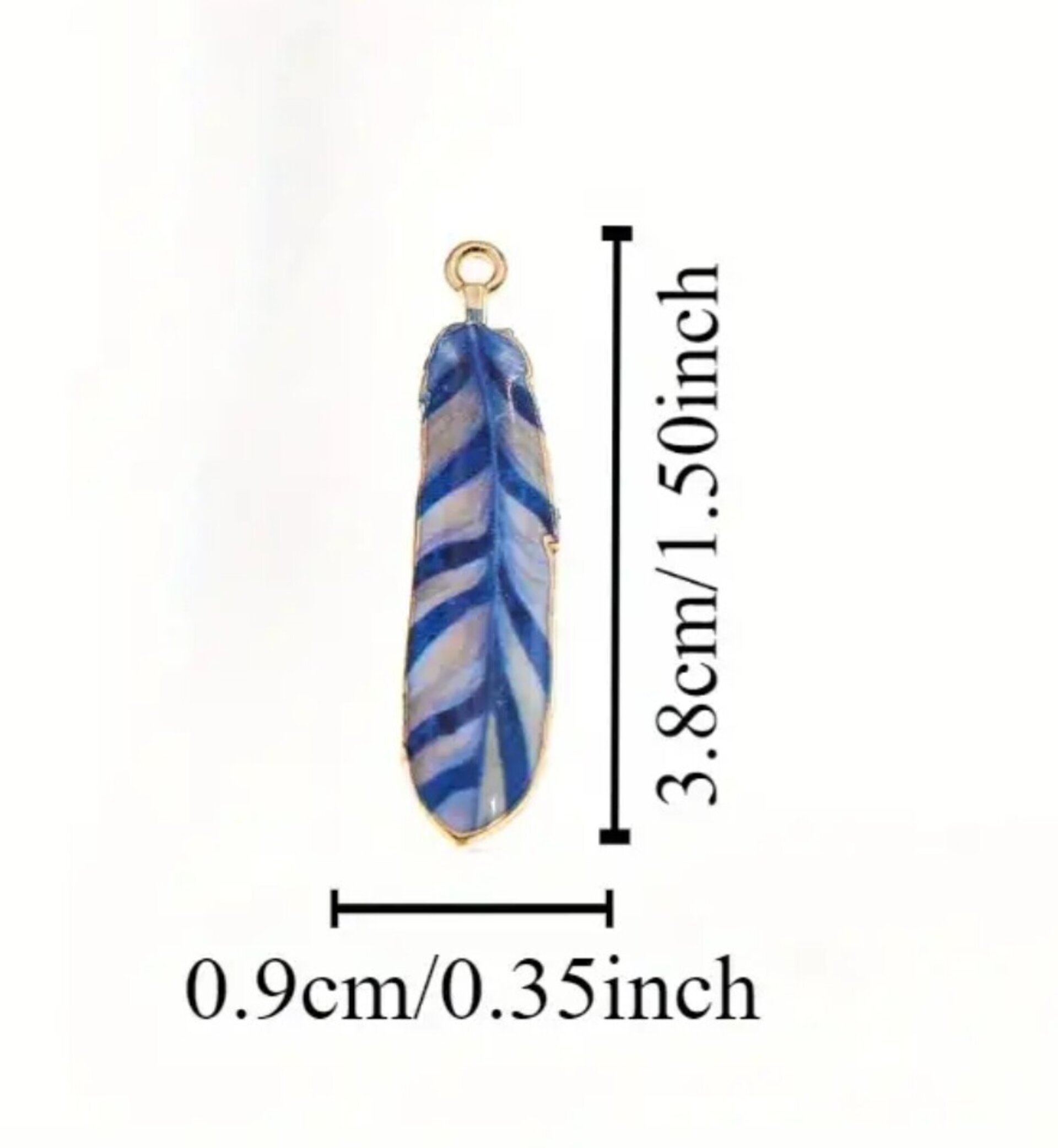 Colgantes De Plumas Coloridas - 4