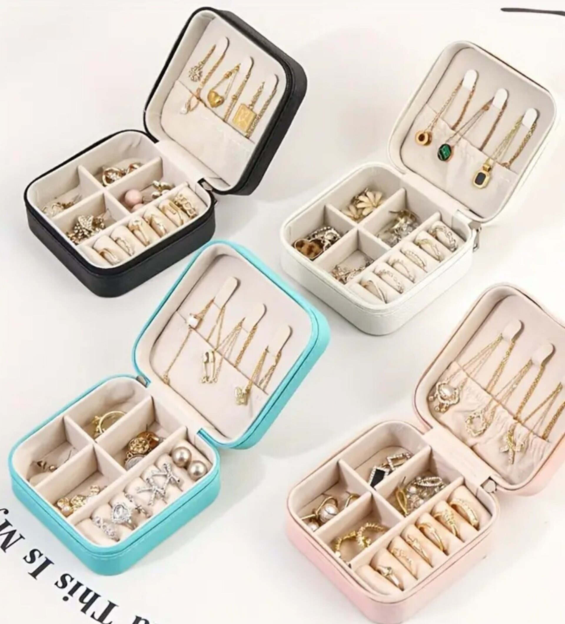 Joyero Rosa Splash - 4