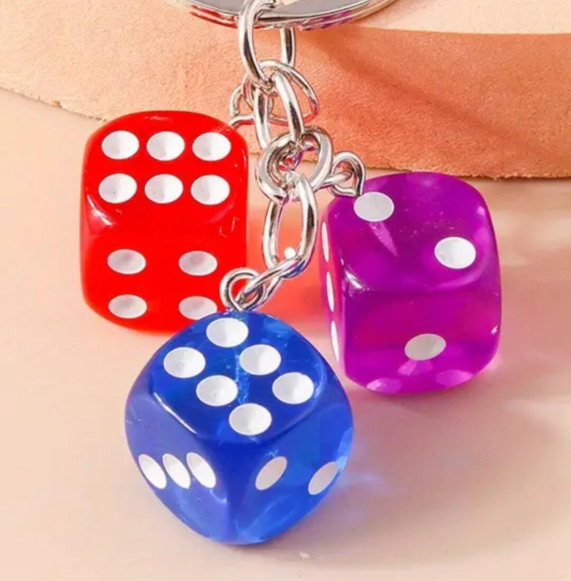 Colgante Dado Llavero Y Otros - 4