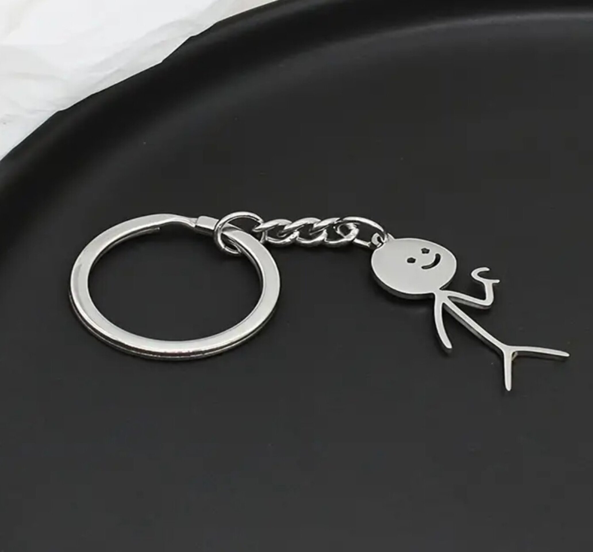 Llavero La Parejita Plateada - 5