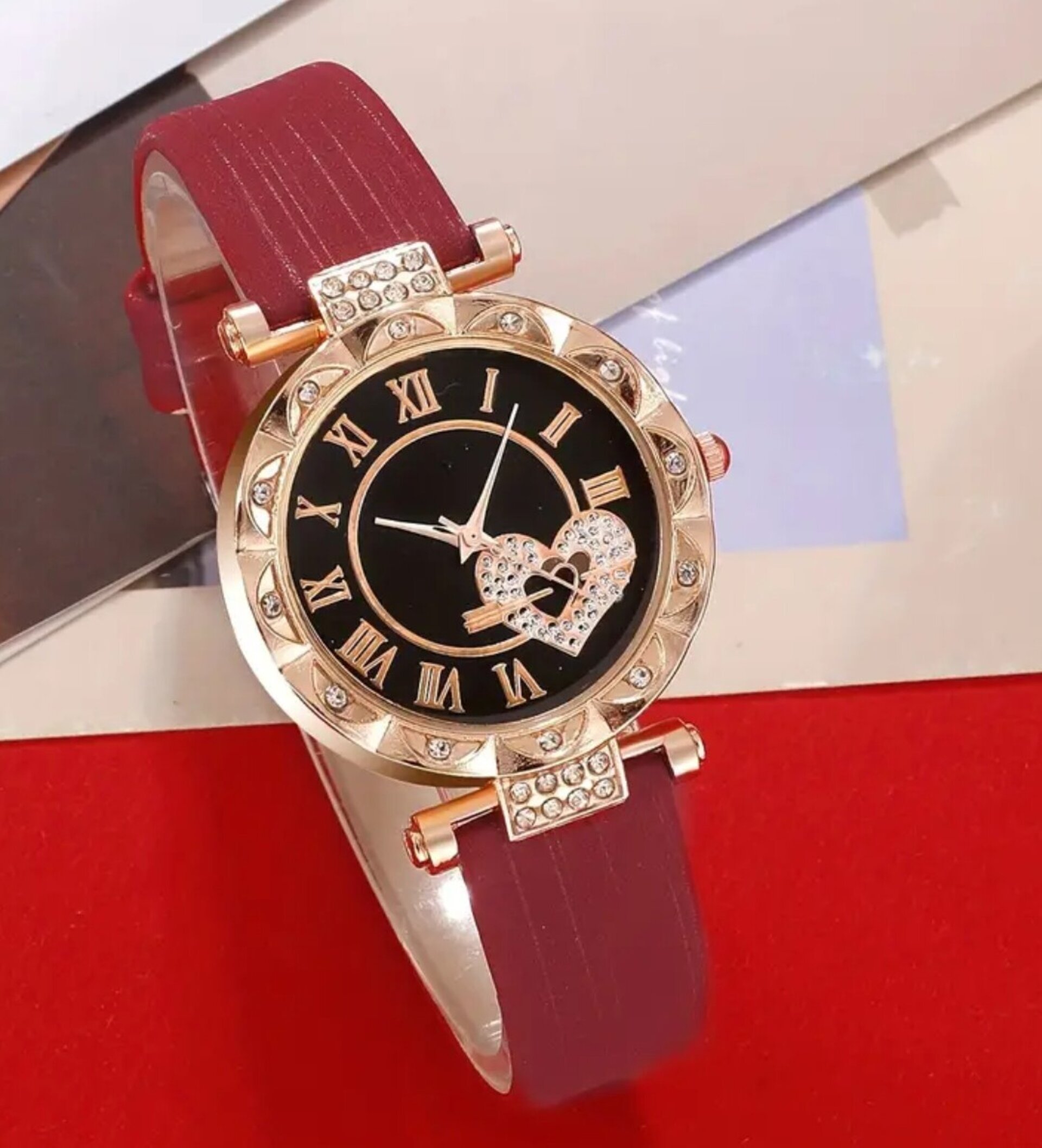 Conjunto Relog Rojo - 2