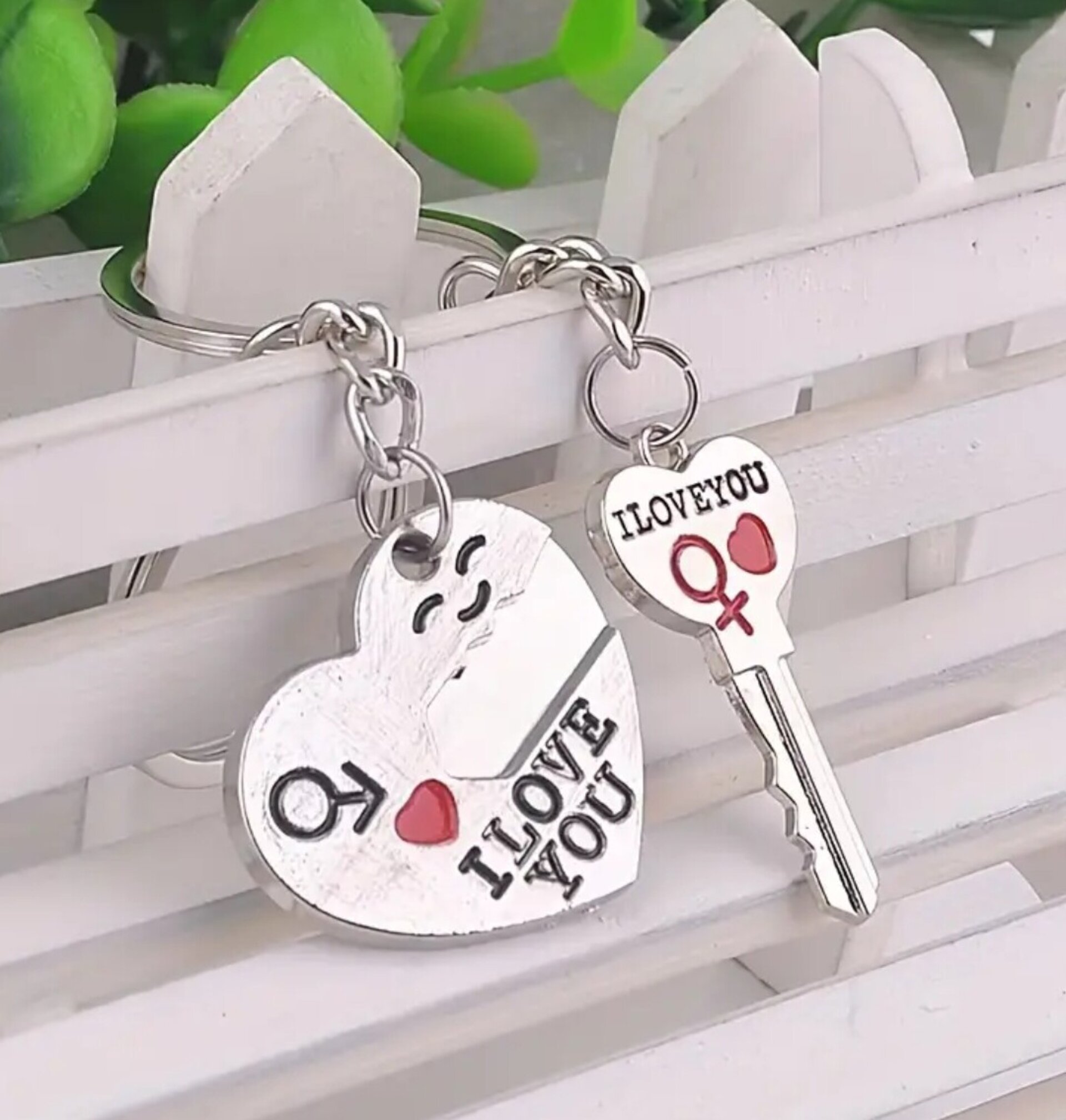 Llavero I Love You Plata - 4