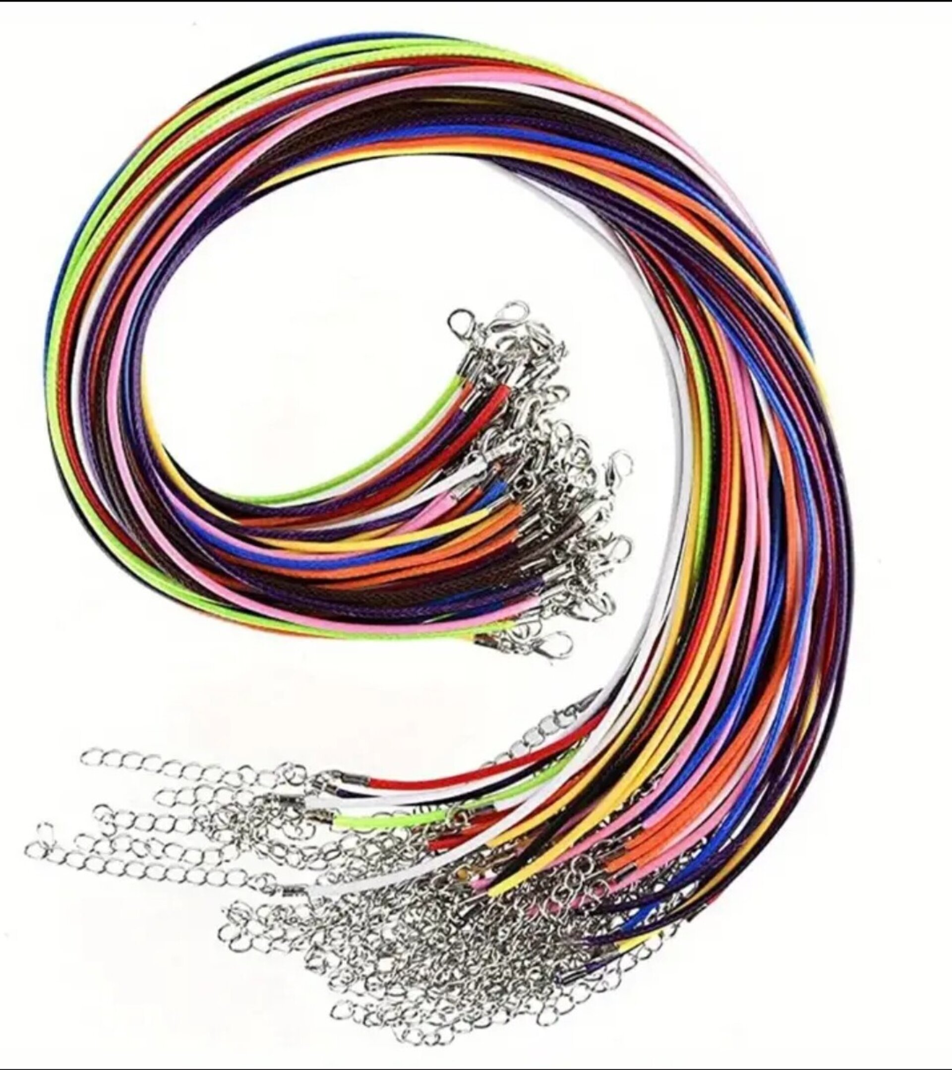 Collares Colores Cuero - 2