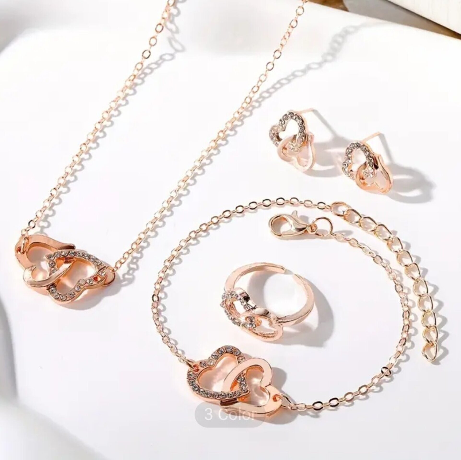 Conjunto Oro Rosa Bibiana - 2