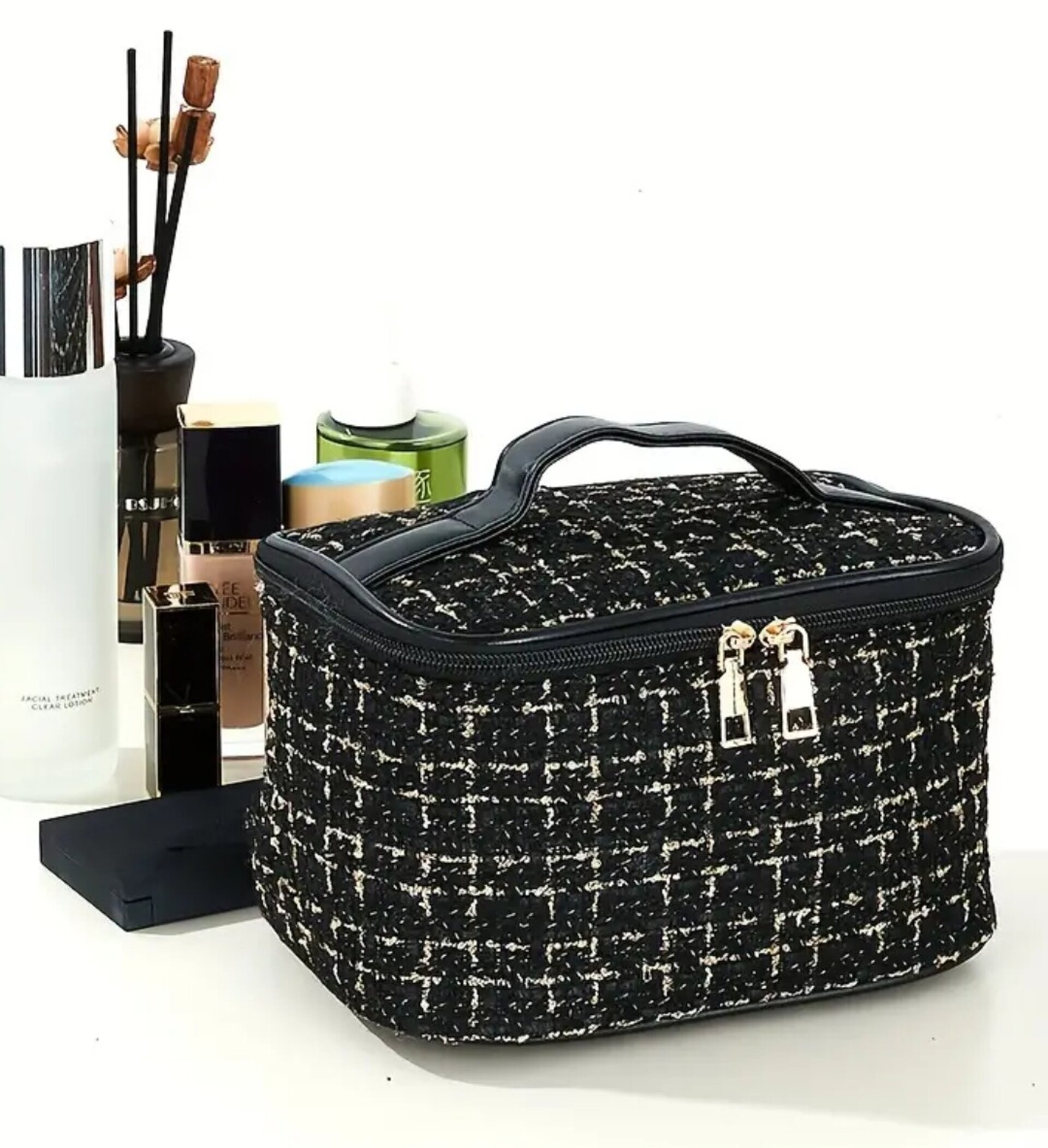 Bolsa De Cosmeticos Train Negro - 4