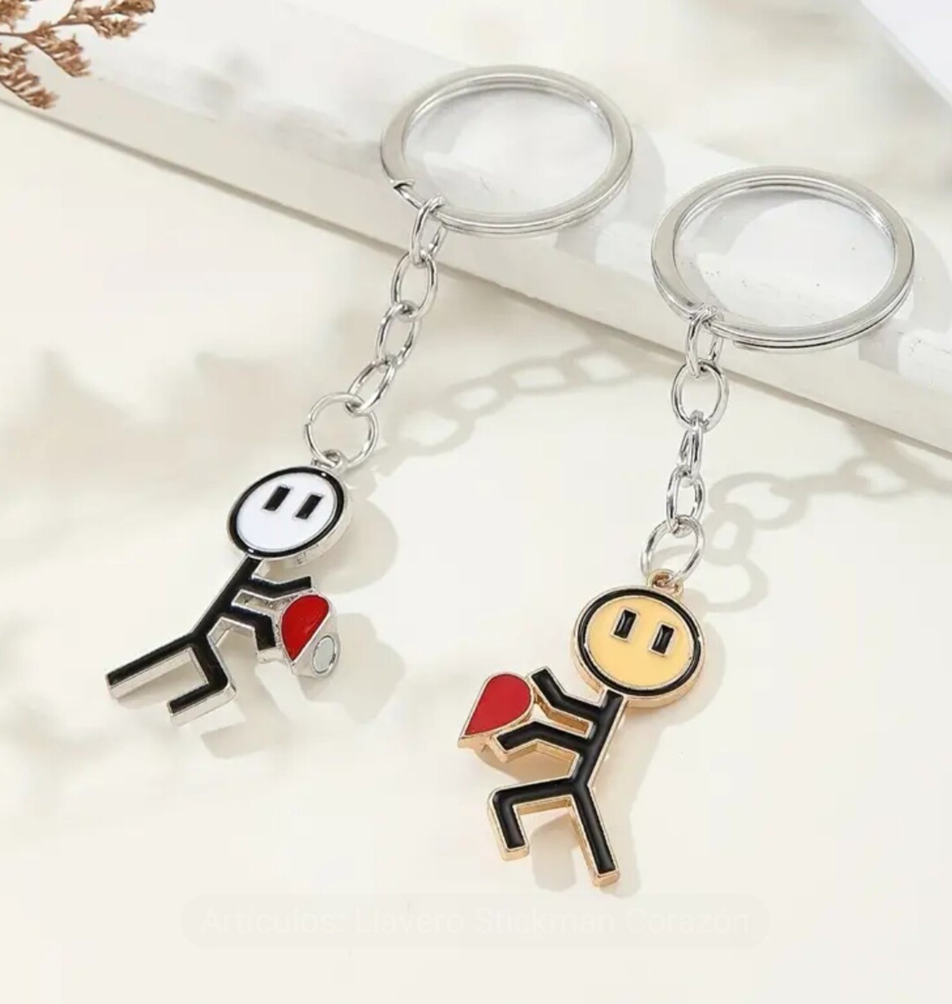 Llavero La Parejita Colorida - 2