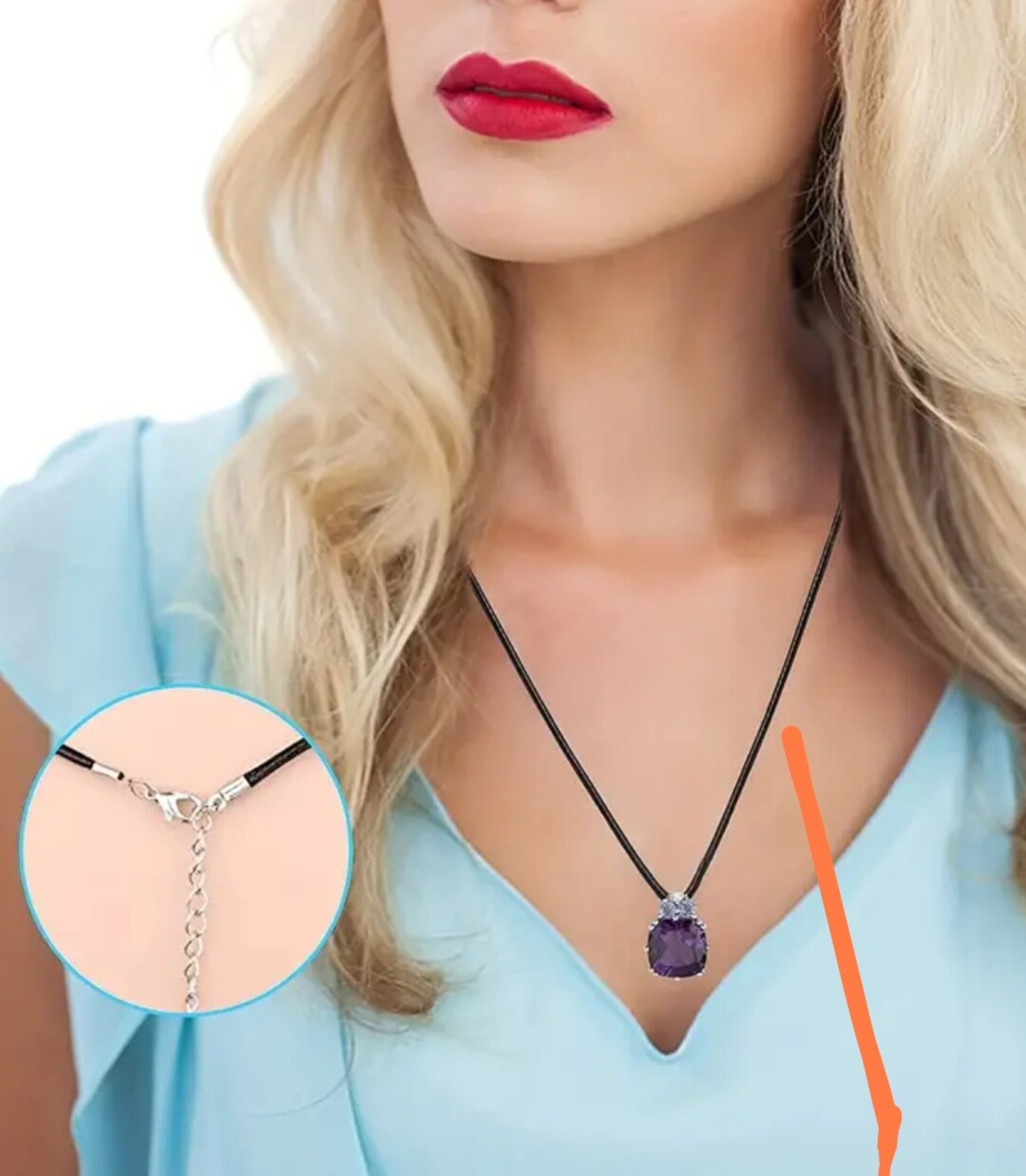 Collares Cuero Negro - 2