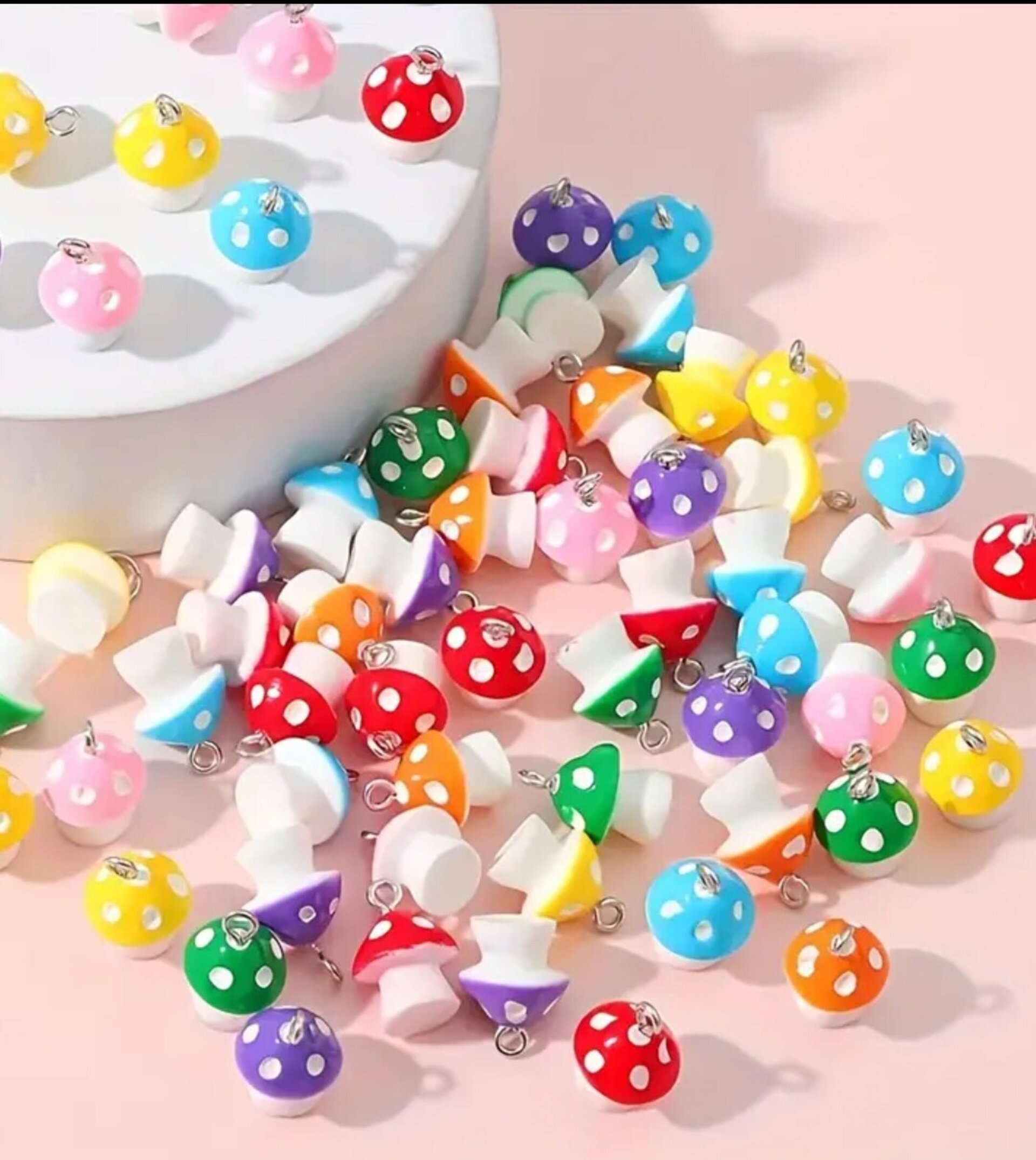 Colgantes De Setas Multicolor - 6