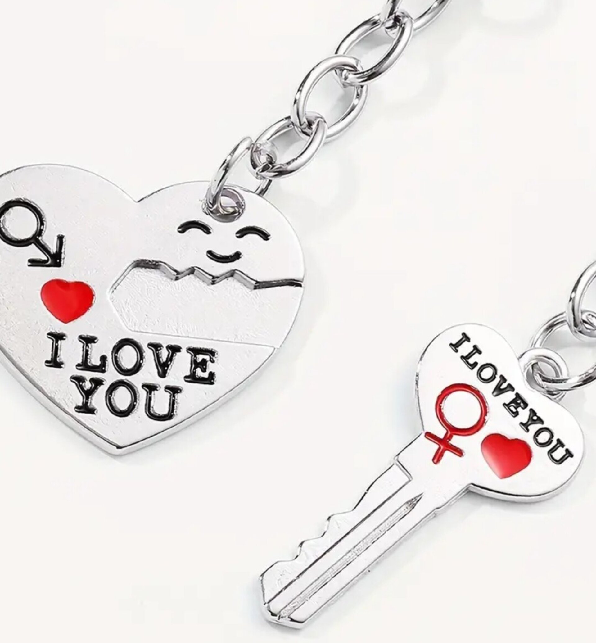 Llavero I Love You Plata - 6