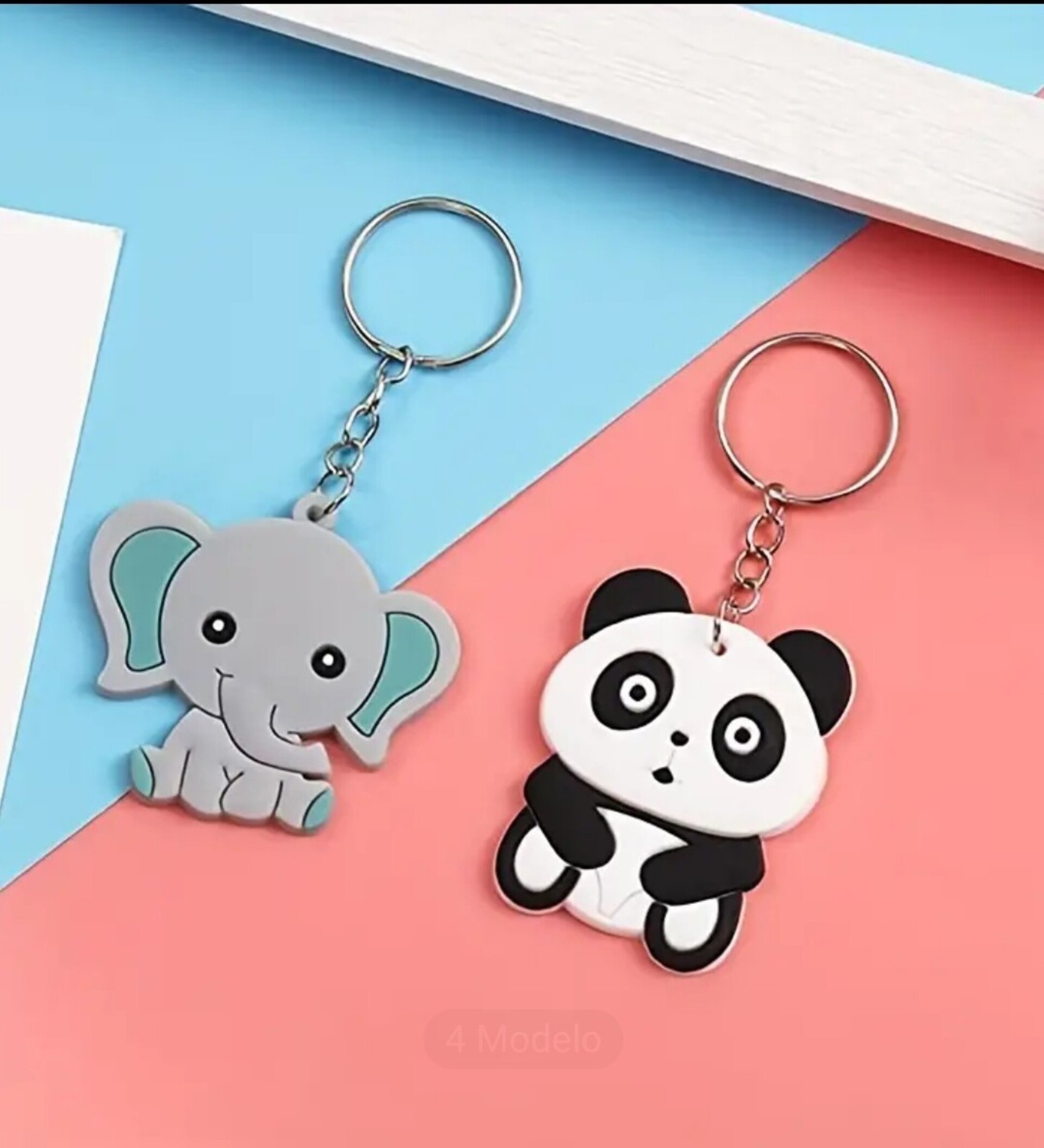 Llavero Dividido De Metal - 3