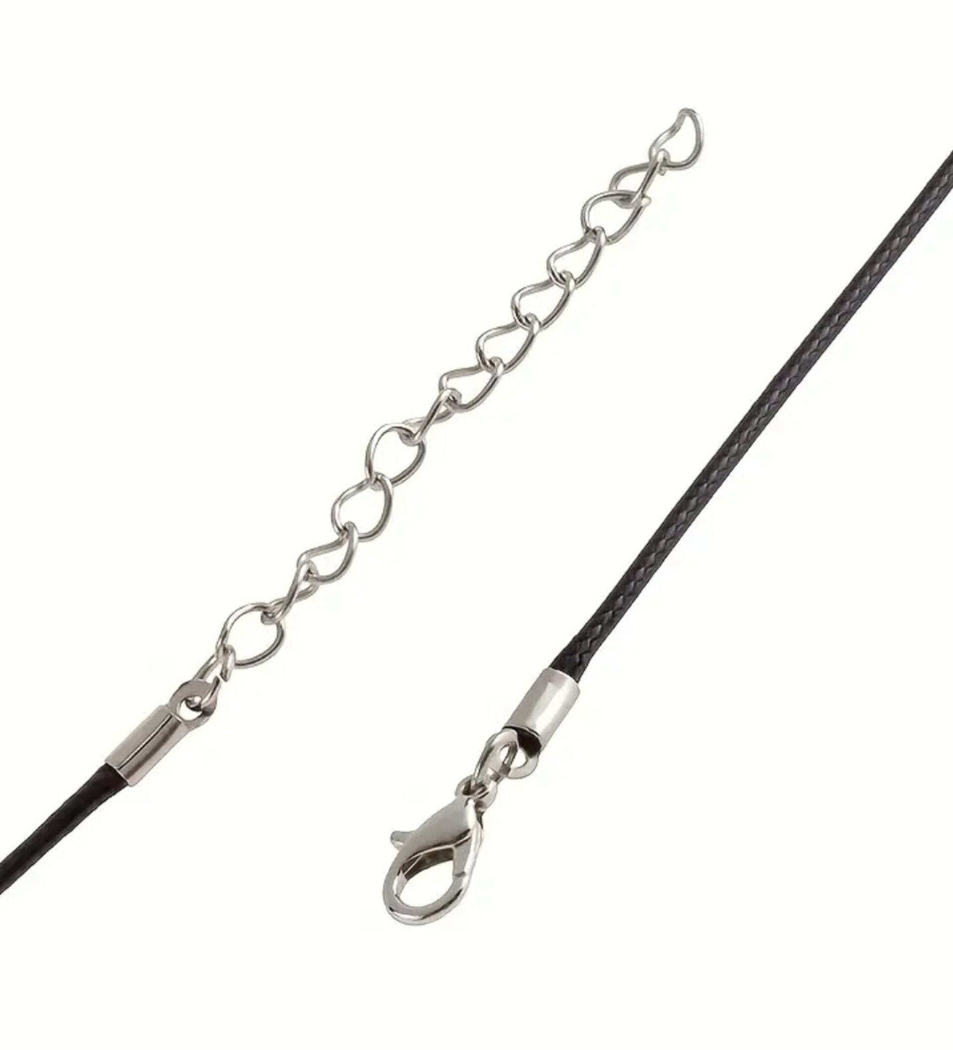 Collares Cuero Negro - 4