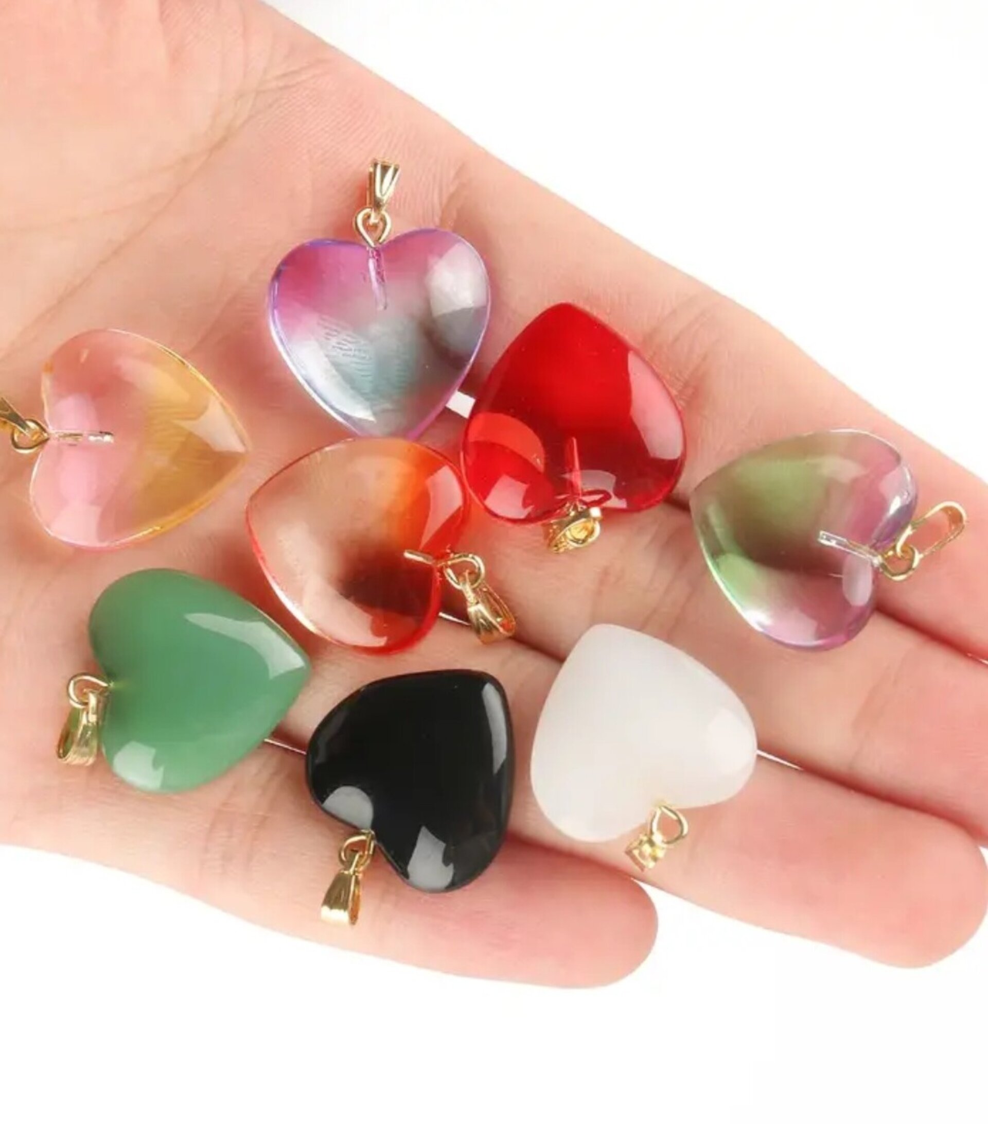 Colgantes De Corazones Premium - 10