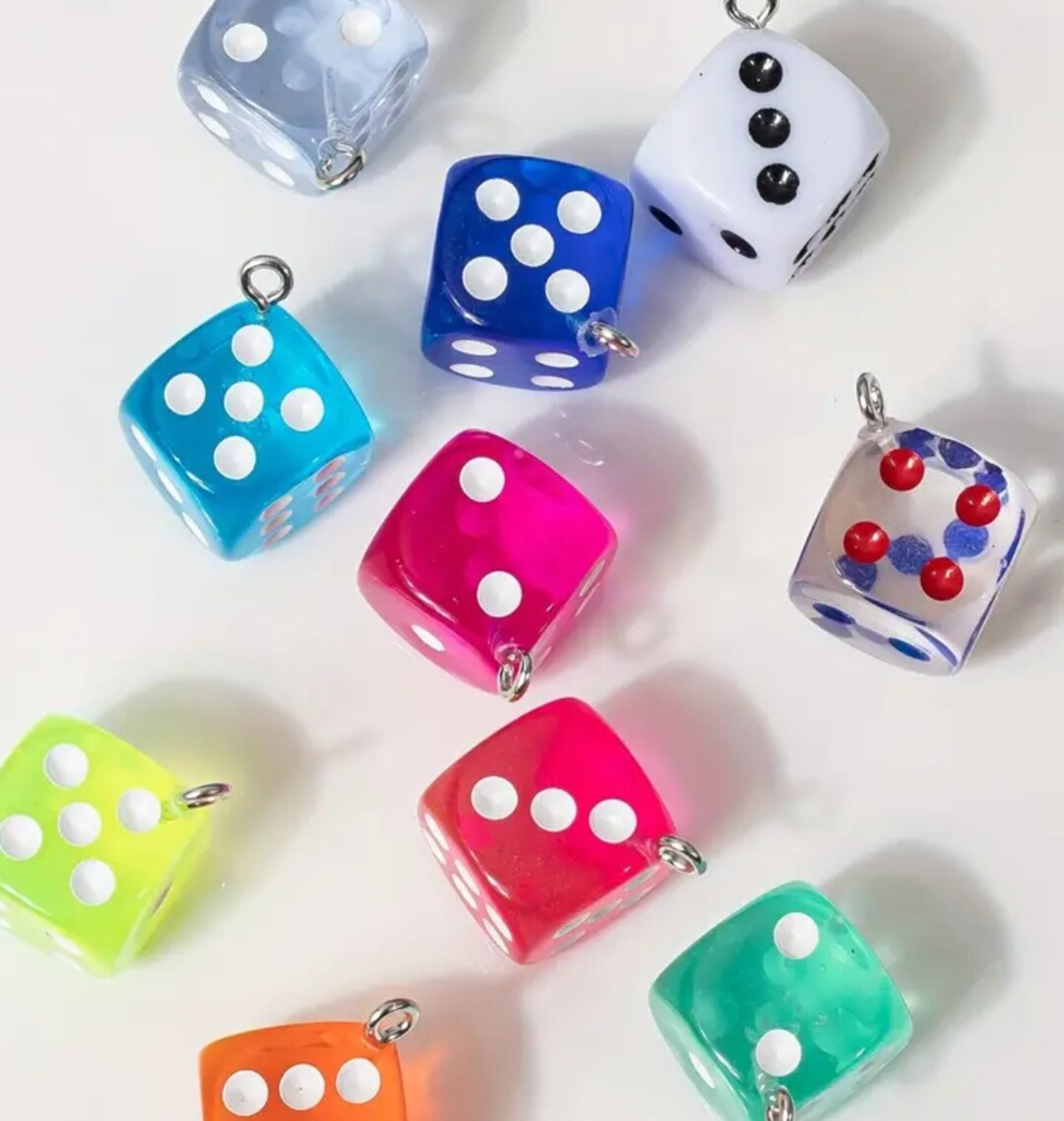 Colgante Dado Llavero Y Otros - 3