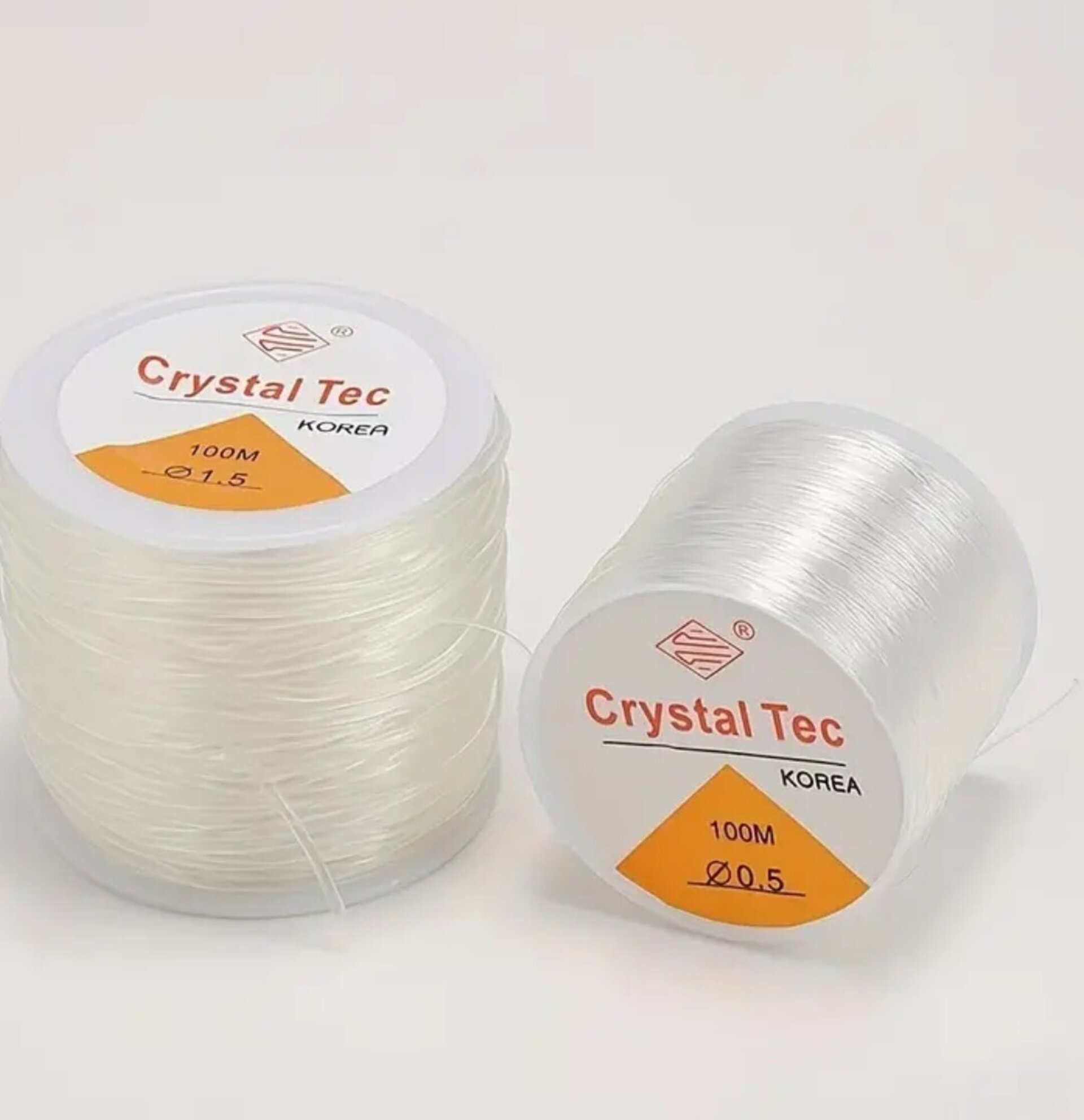 10 Metros Cuerda Elástica Blanca 0,05mm - 2