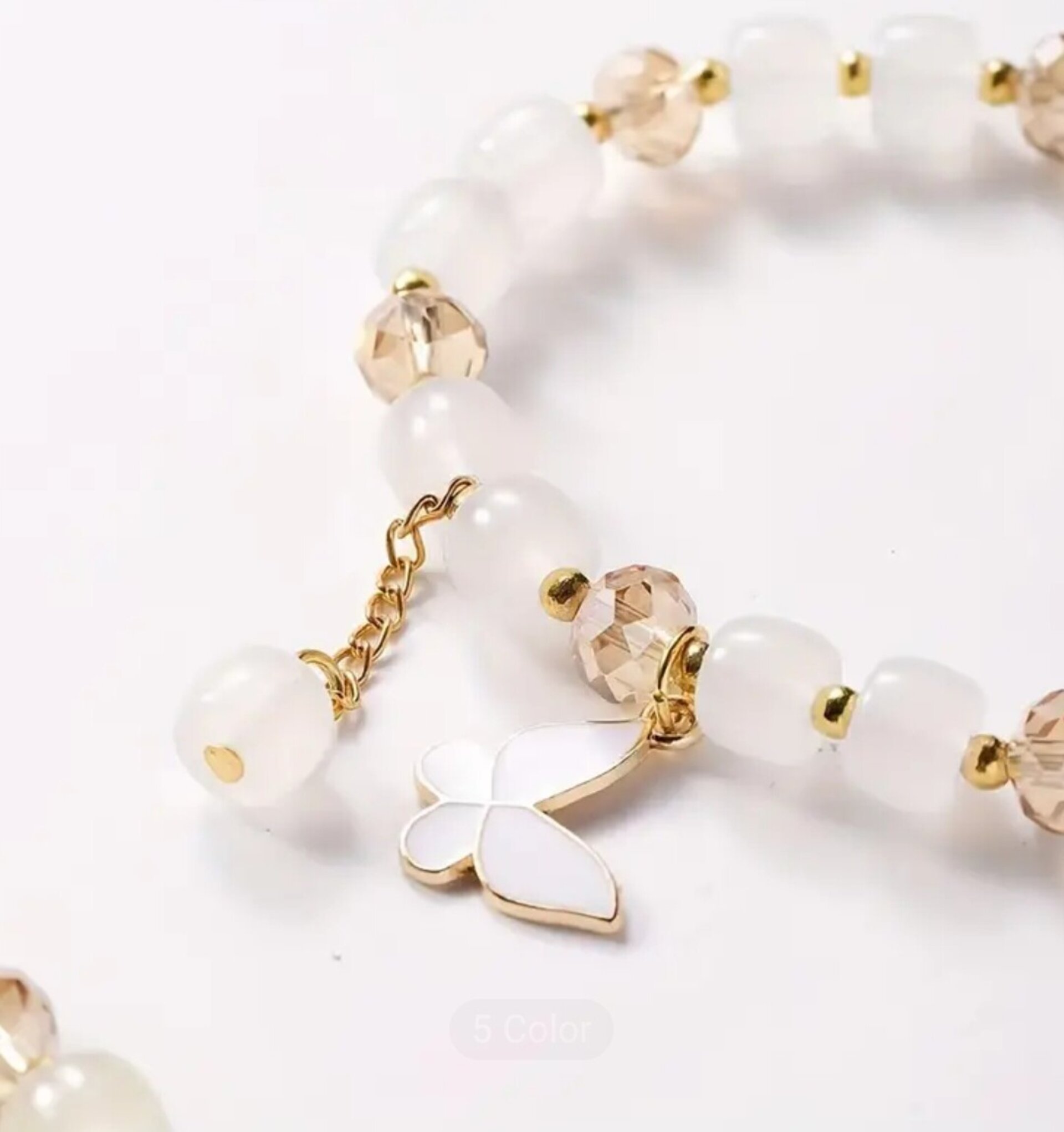 Pulsera Mariposa Blanca - 2