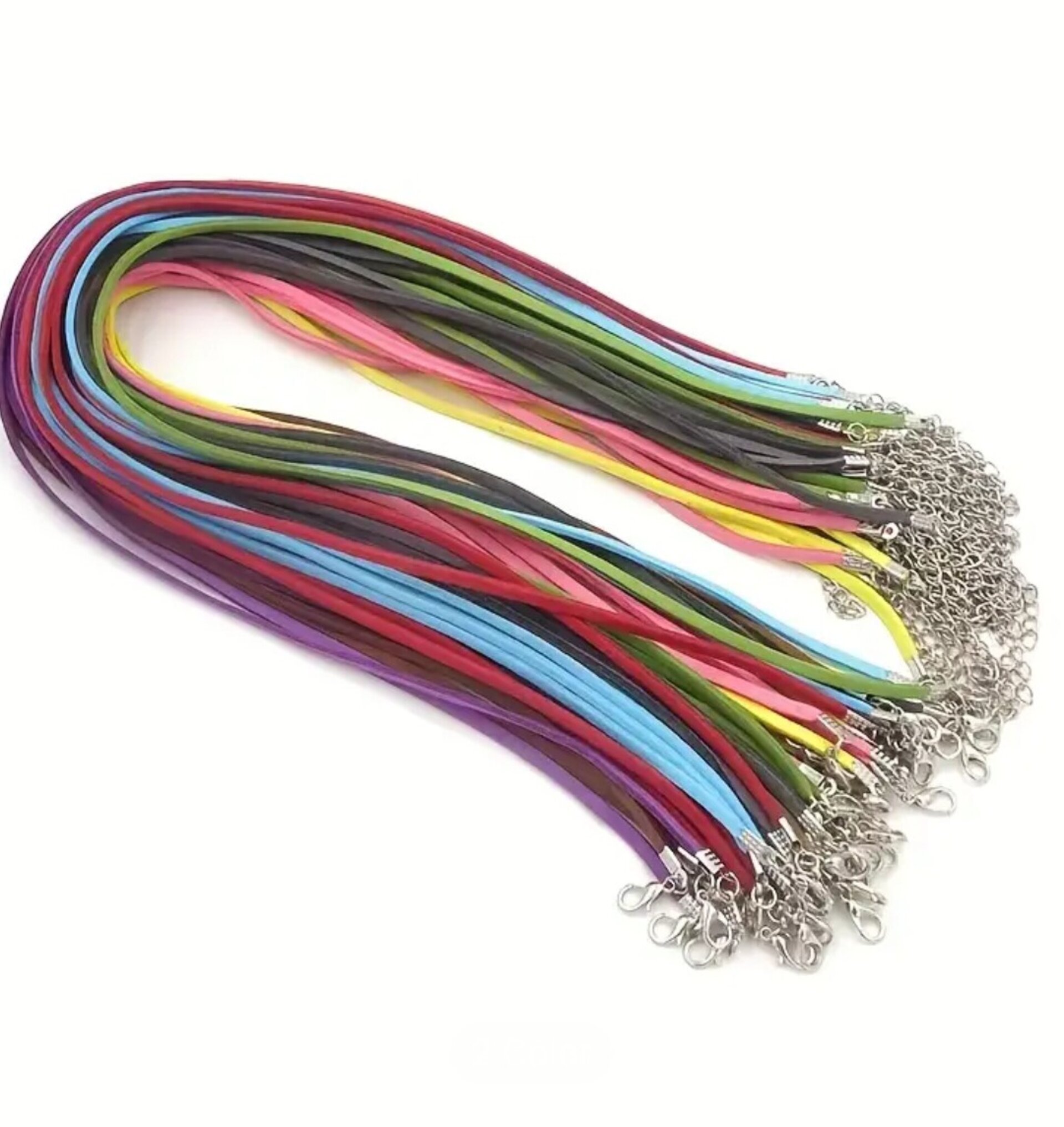 Collares Cuero Gamuza Colores - 6