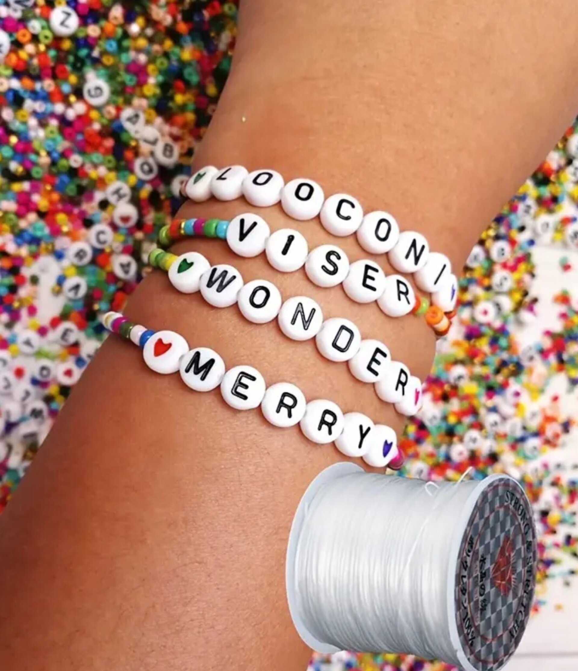 10 Metros Cuerda Elástica Roja 0,8 - 4