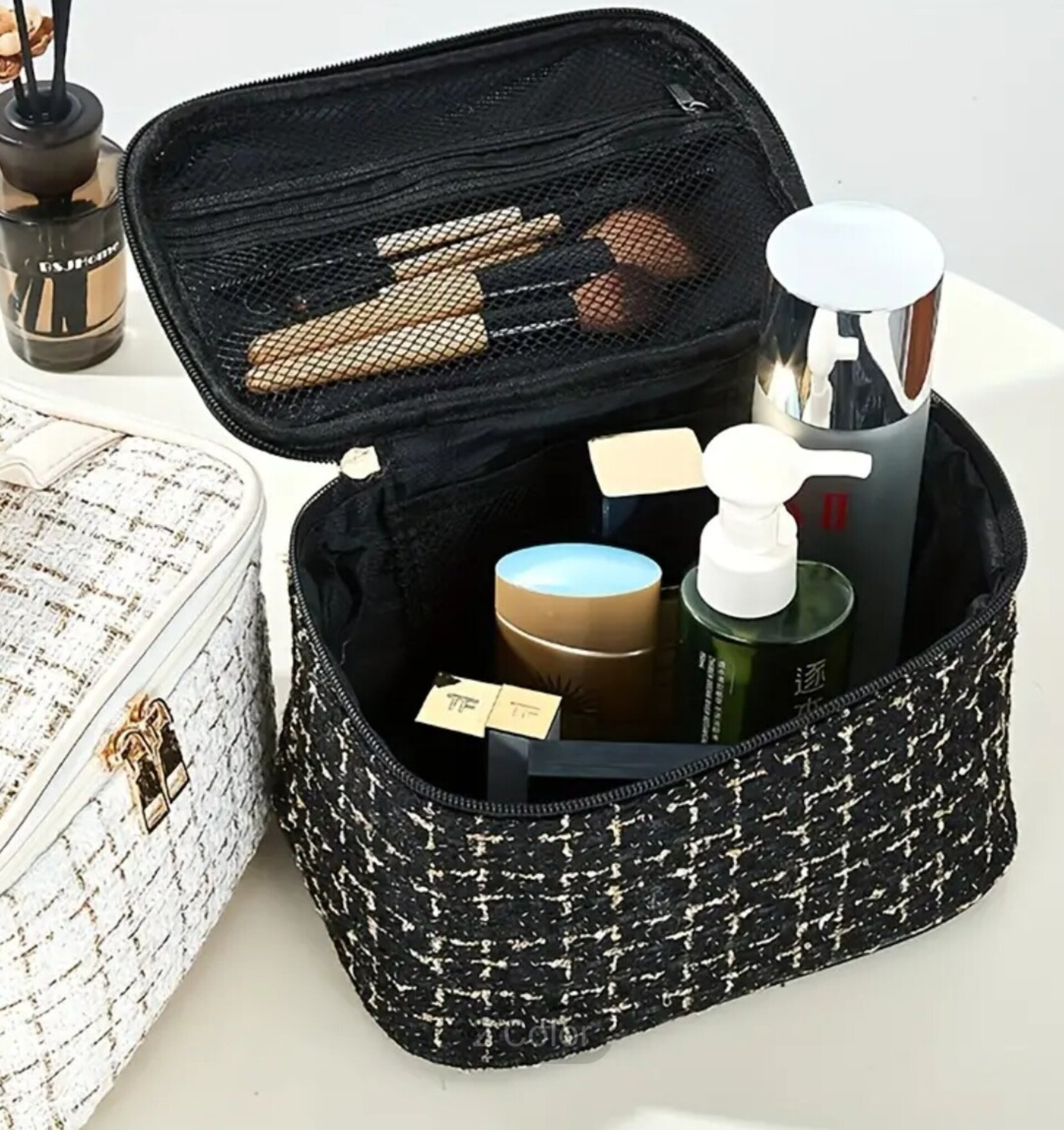 Bolsa De Cosmeticos Train Negro - 2