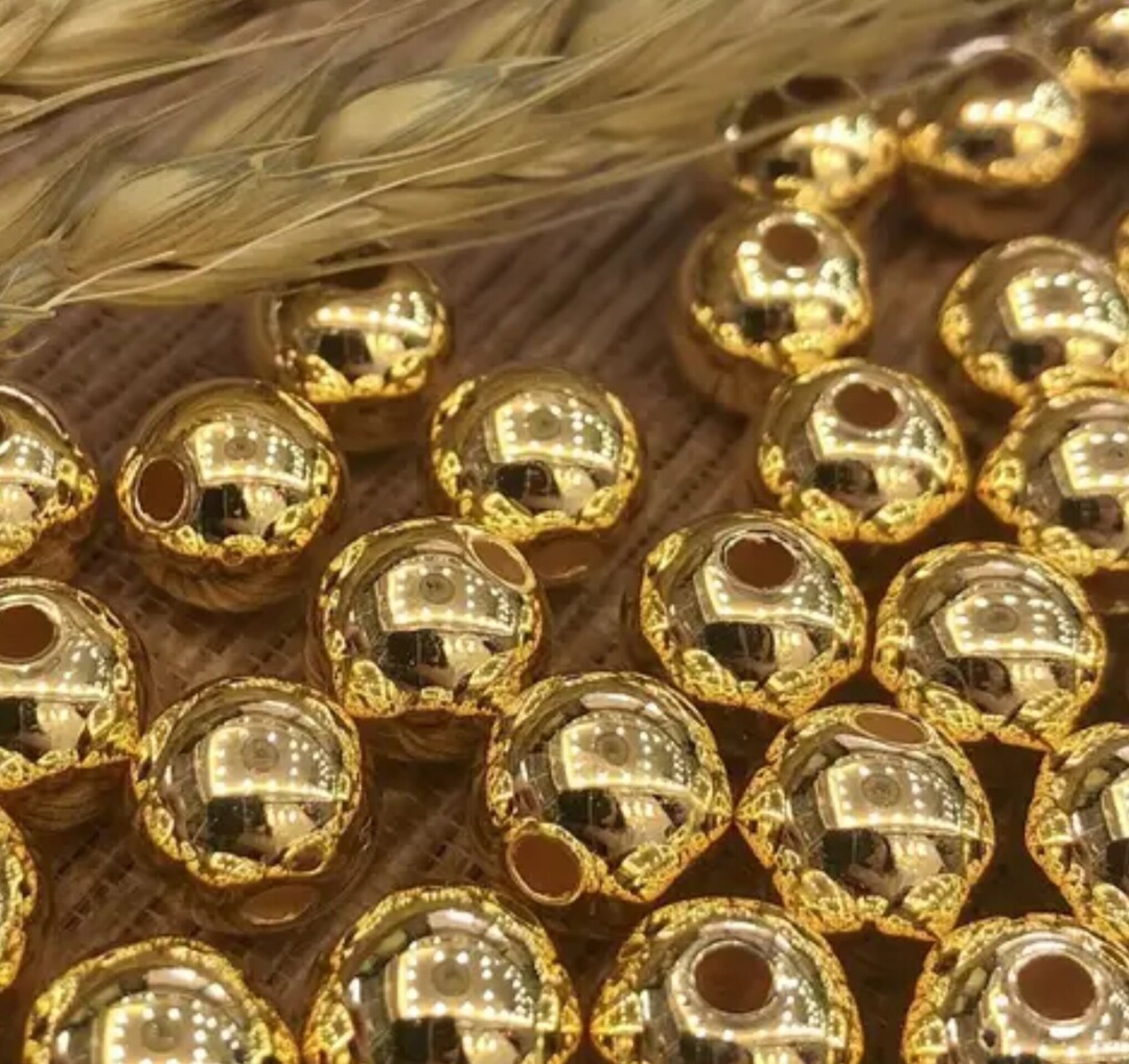 Conjunto 6mm  20 Bolas Oro - 3