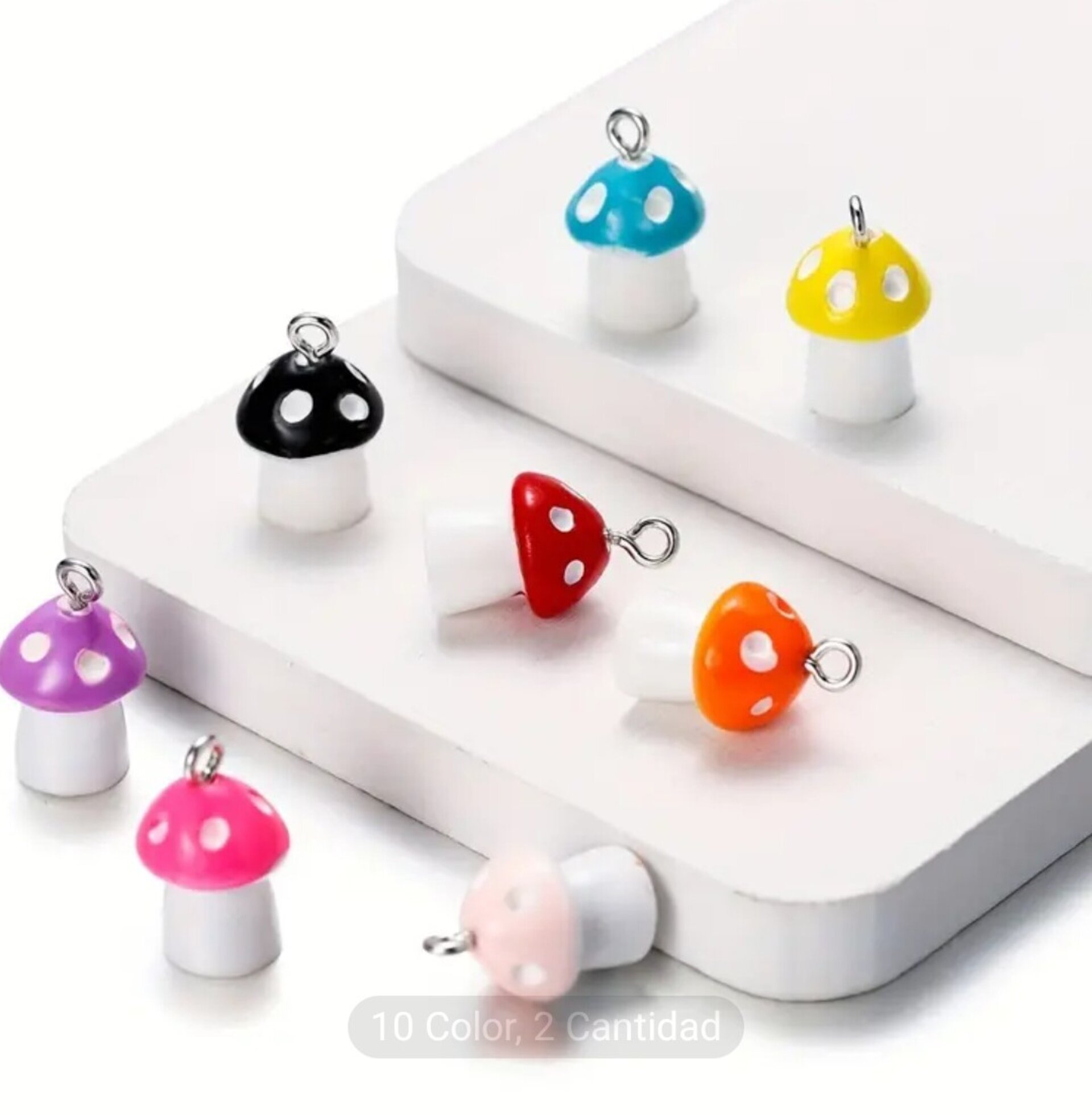 Colgantes De Setas Multicolor - 4