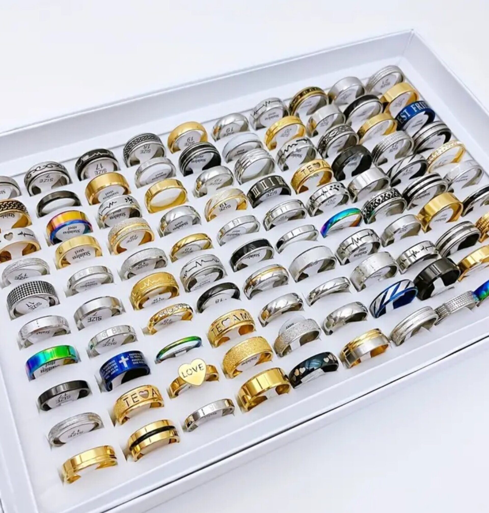 Anillos 1€ Aleatorios Talla 17 a 22 - 3