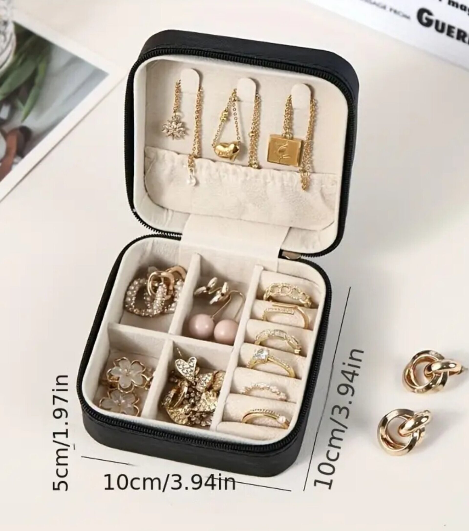 Joyero Negro Splash - 4