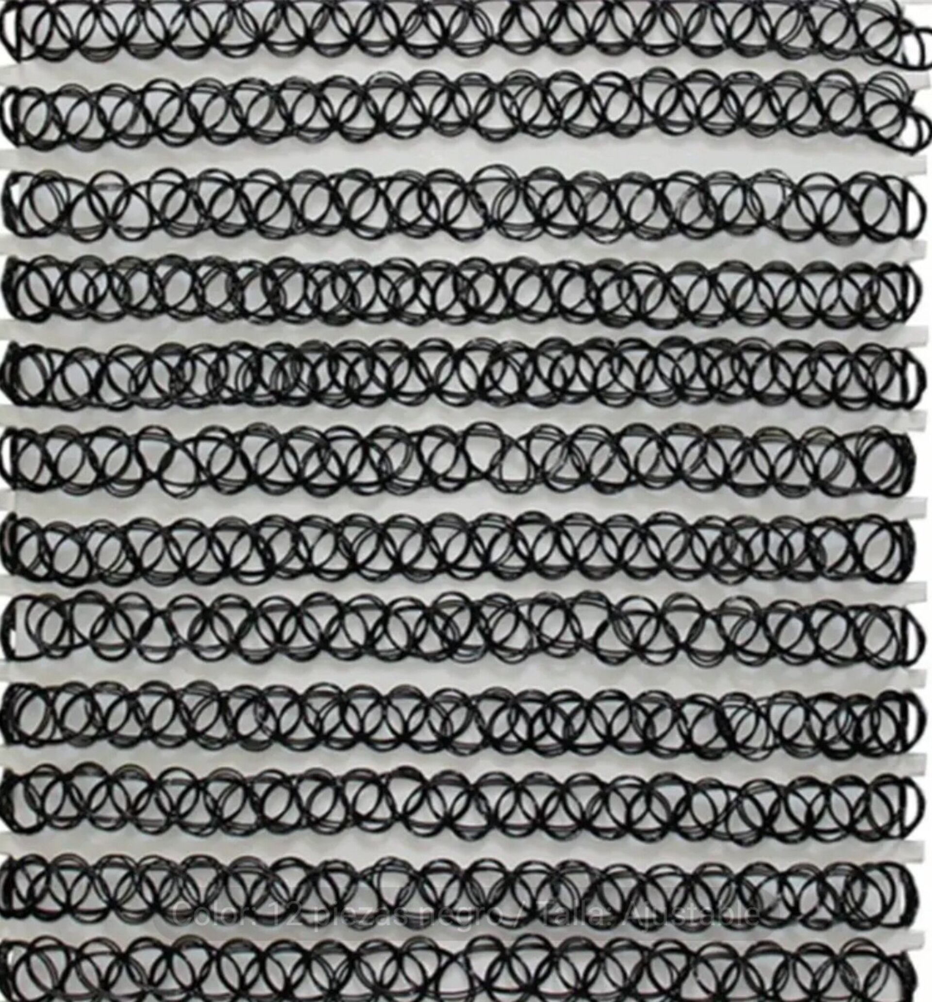 Collar Gargantilla Negro - 2