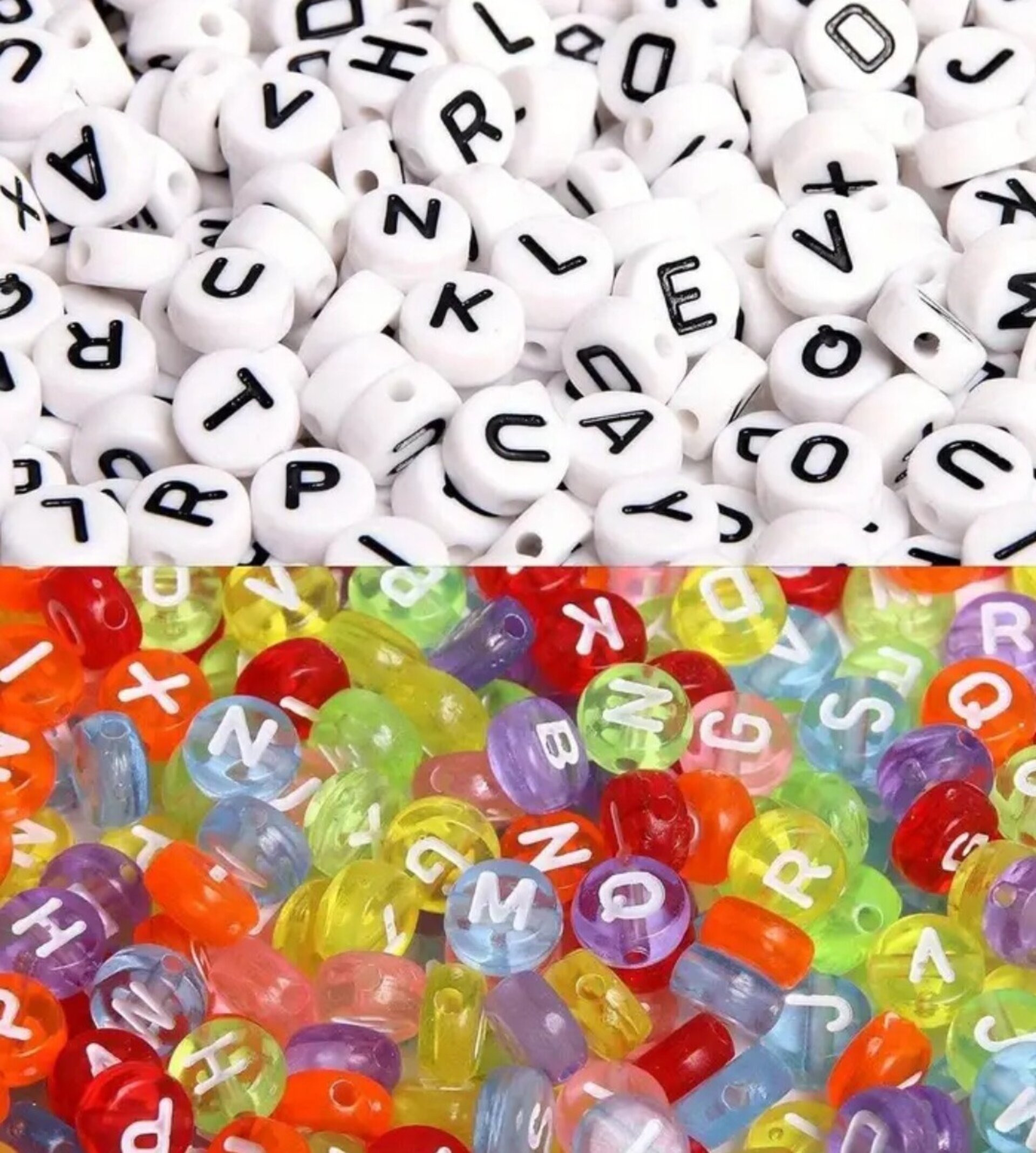 100 Cuentas Letras Y Números - 4