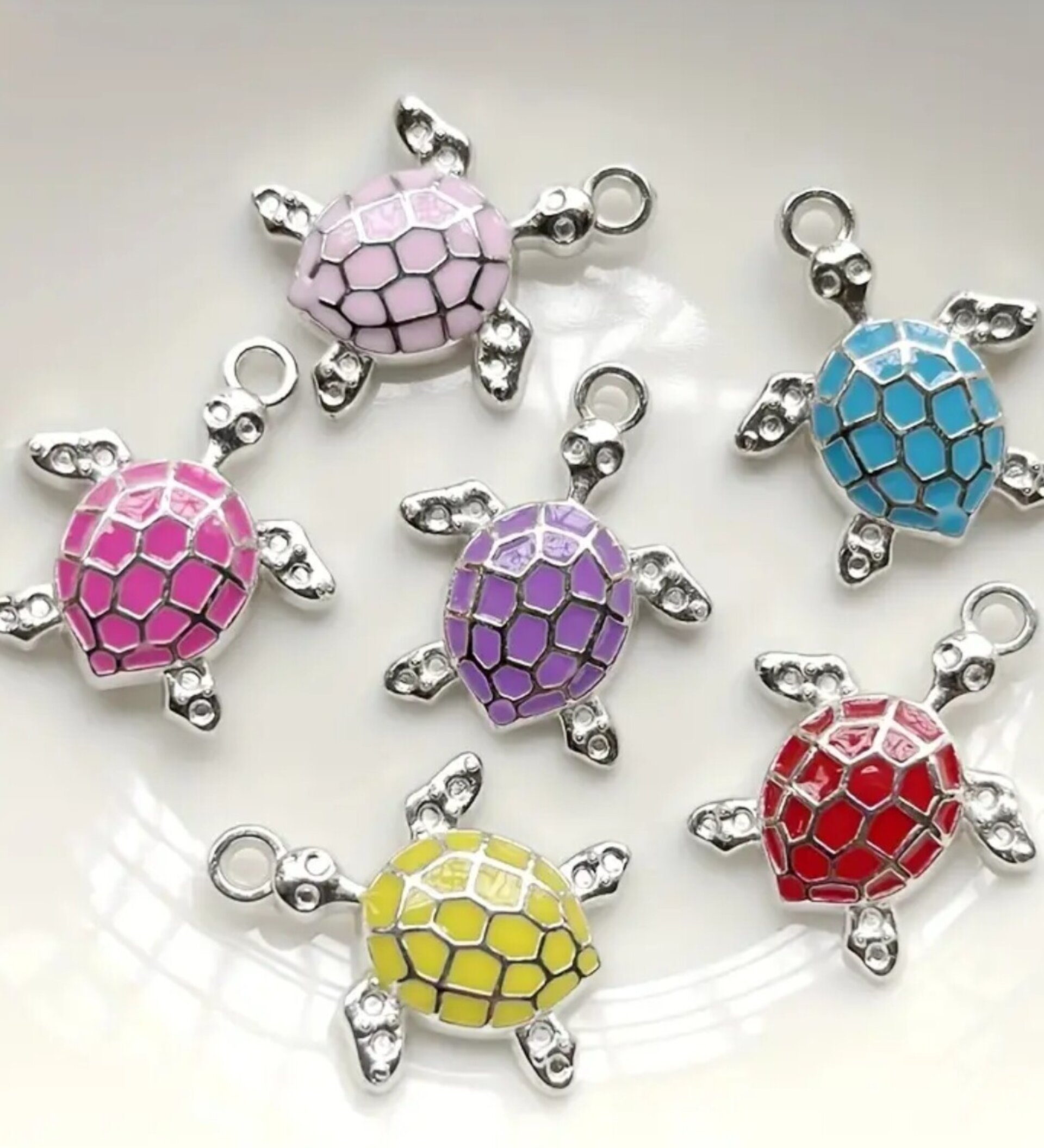Colgantes De Tortuga Colores - 2
